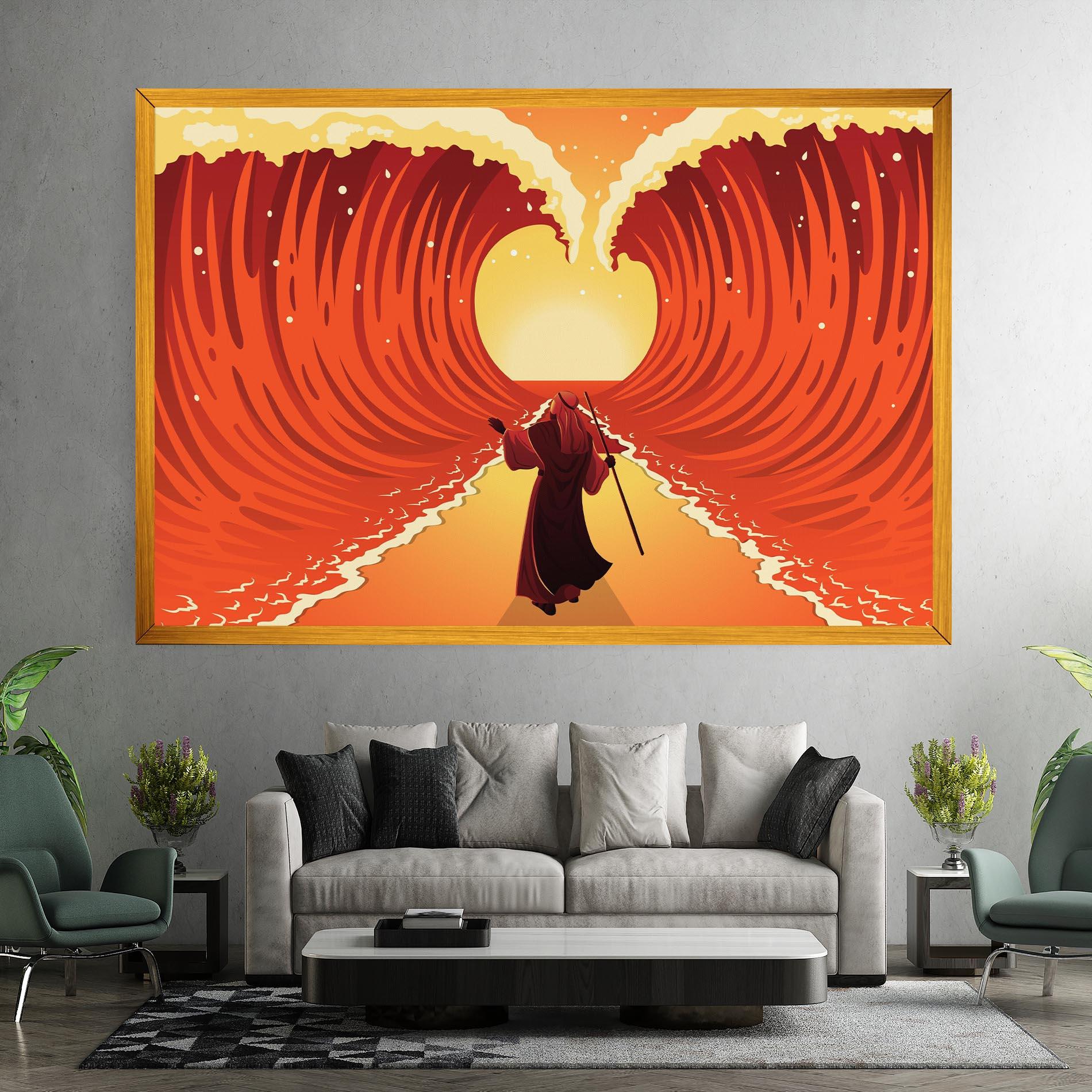 Vászonkép Moses mockup 7