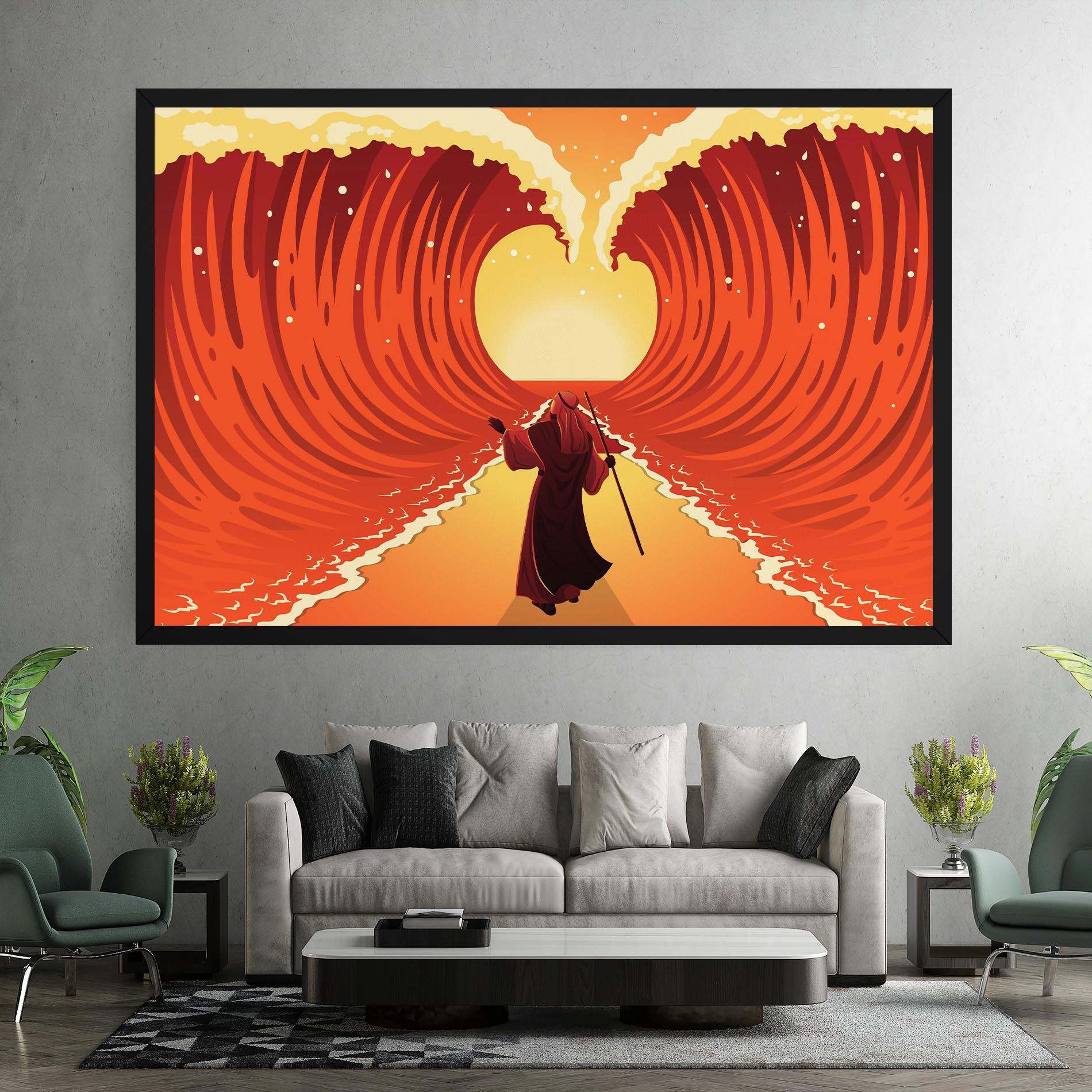 Vászonkép Moses mockup 7