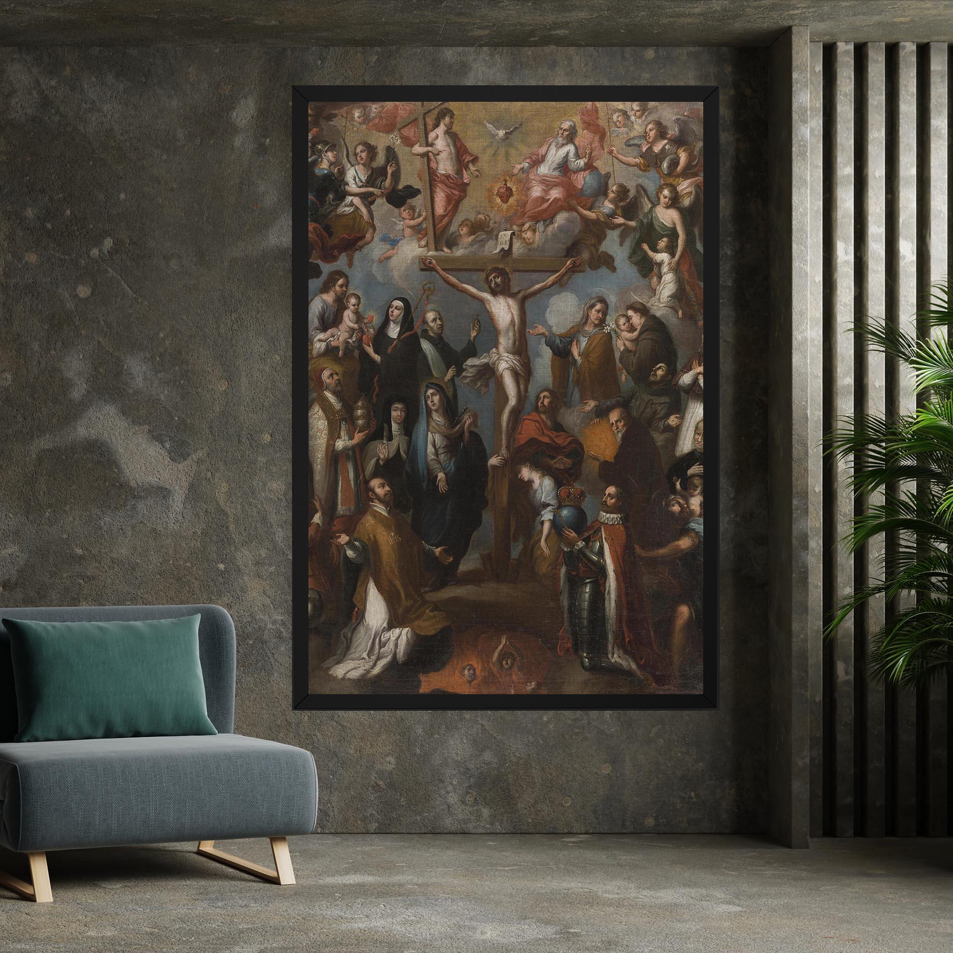 Vászonkép On The Cross mockup 7