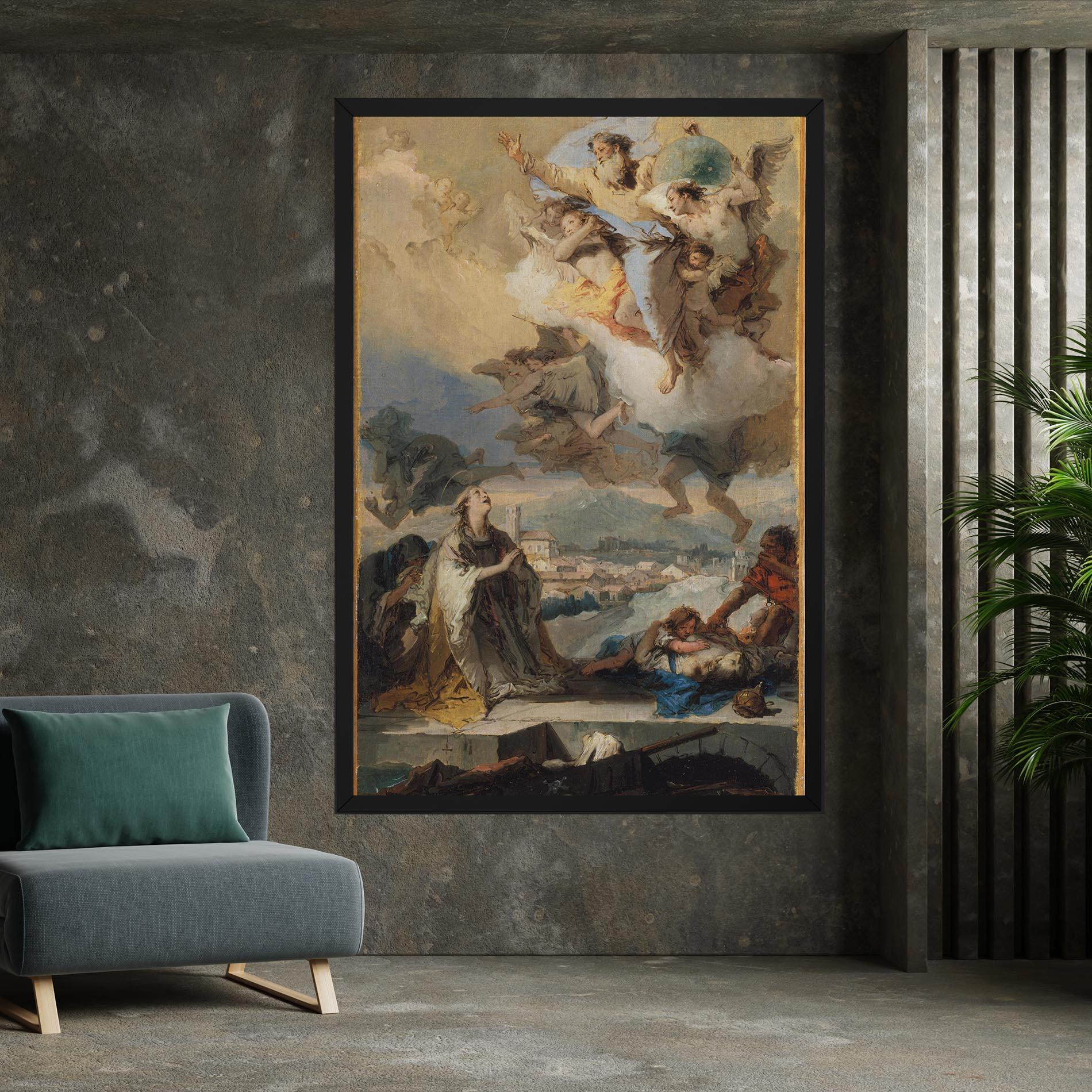 Vászonkép Sky Angel Art mockup 7