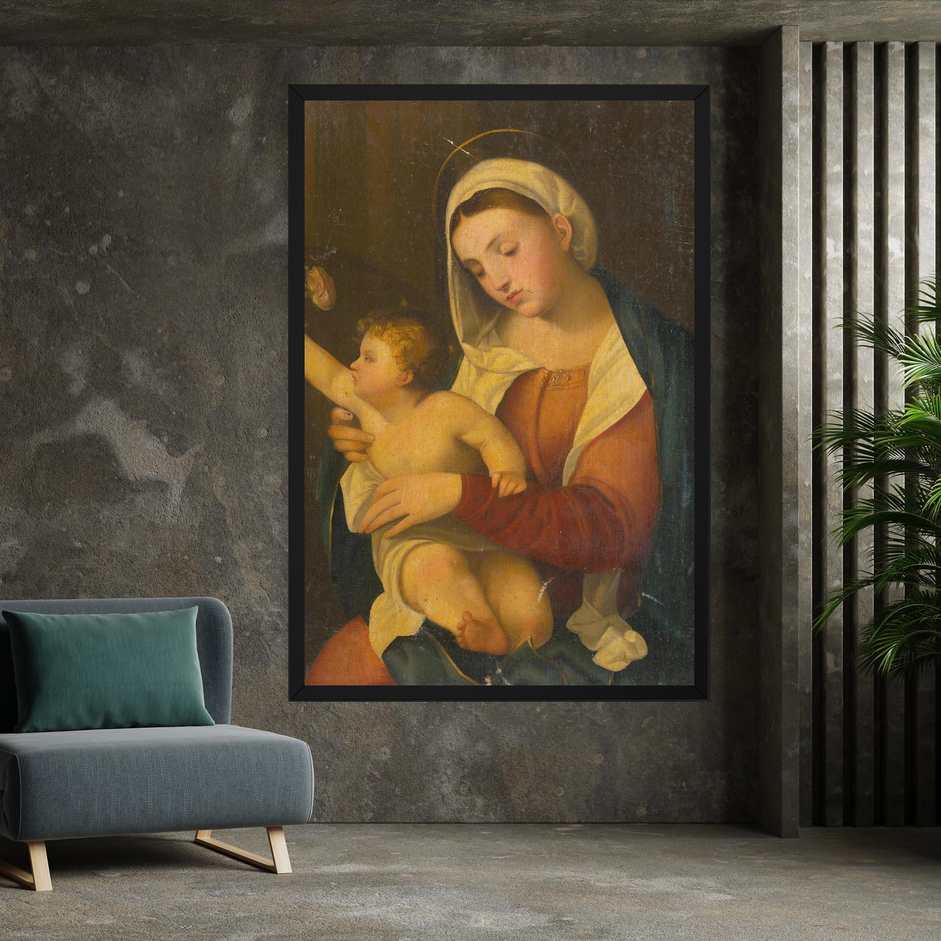 Vászonkép Yellow Light Baby mockup 7