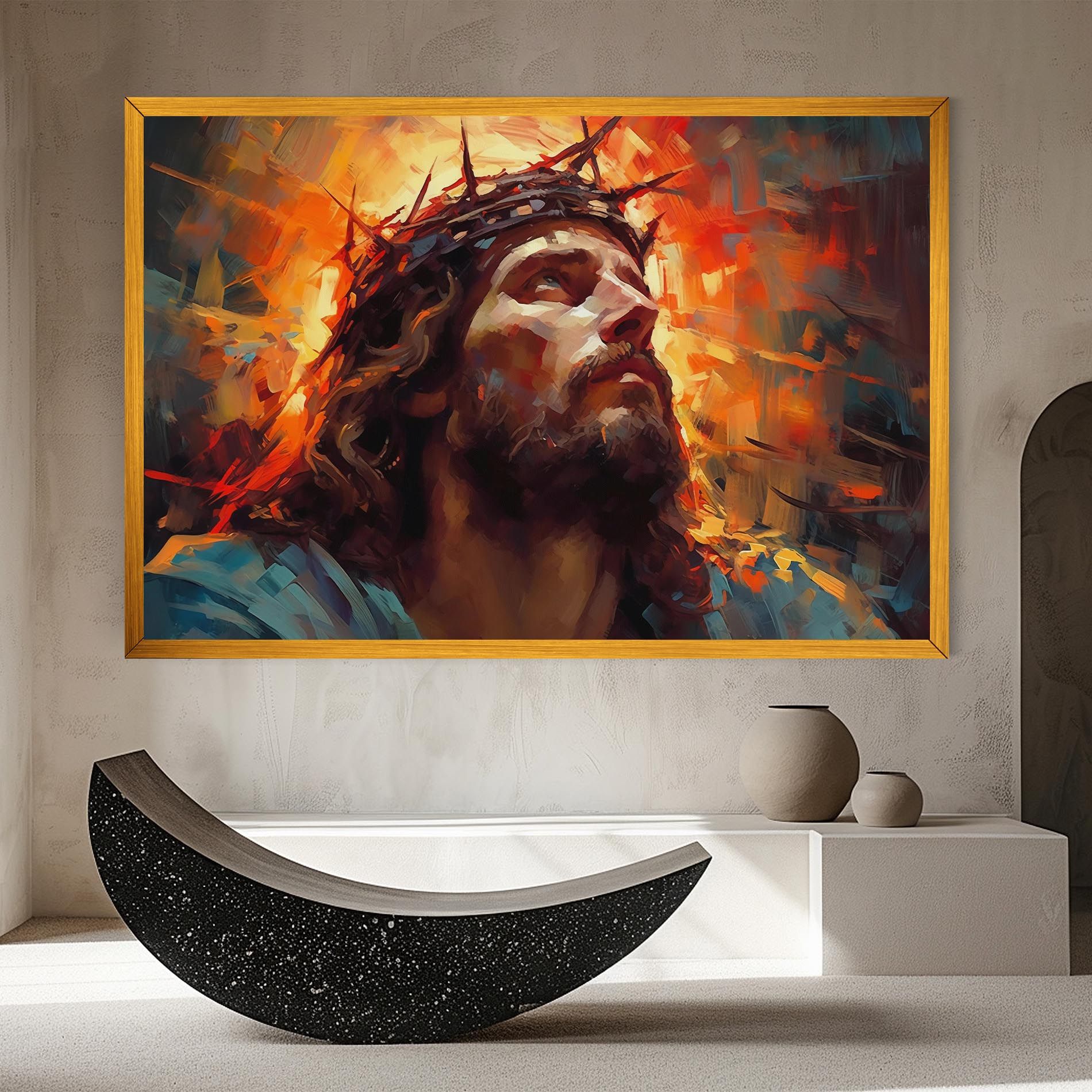 Jesus Crown Light mockup 8