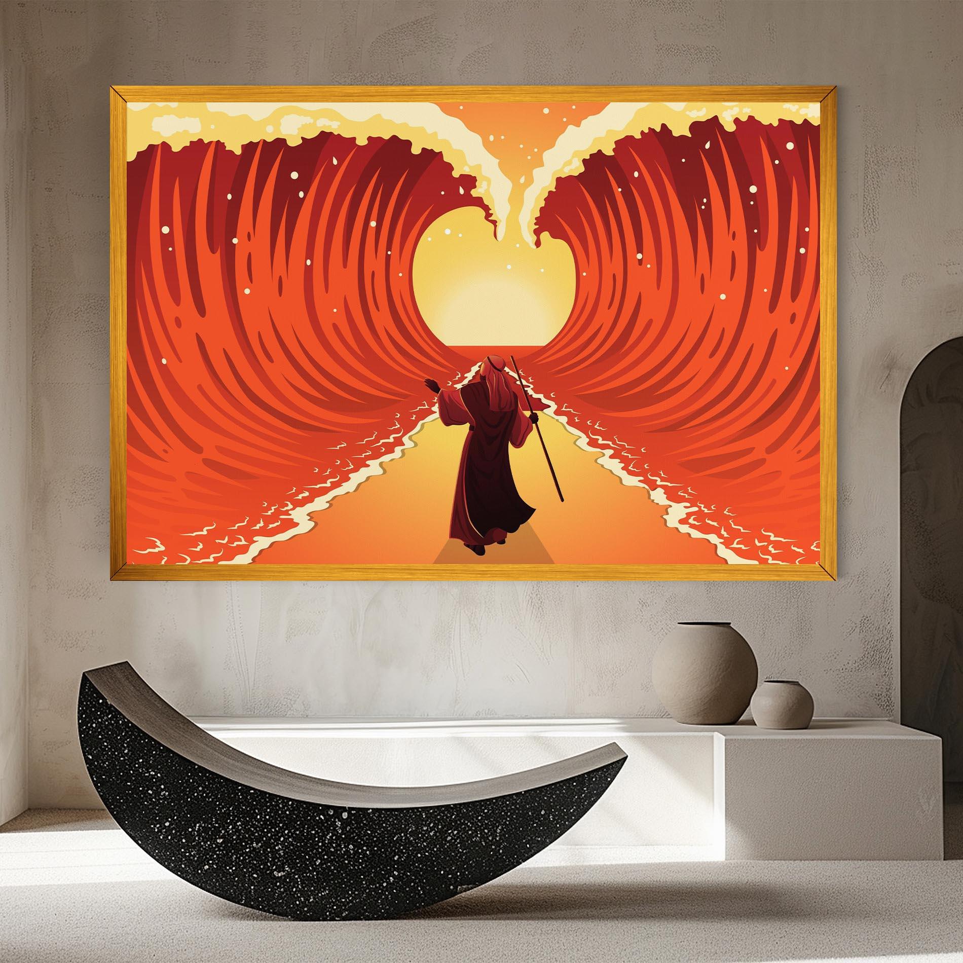 Vászonkép Moses mockup 8