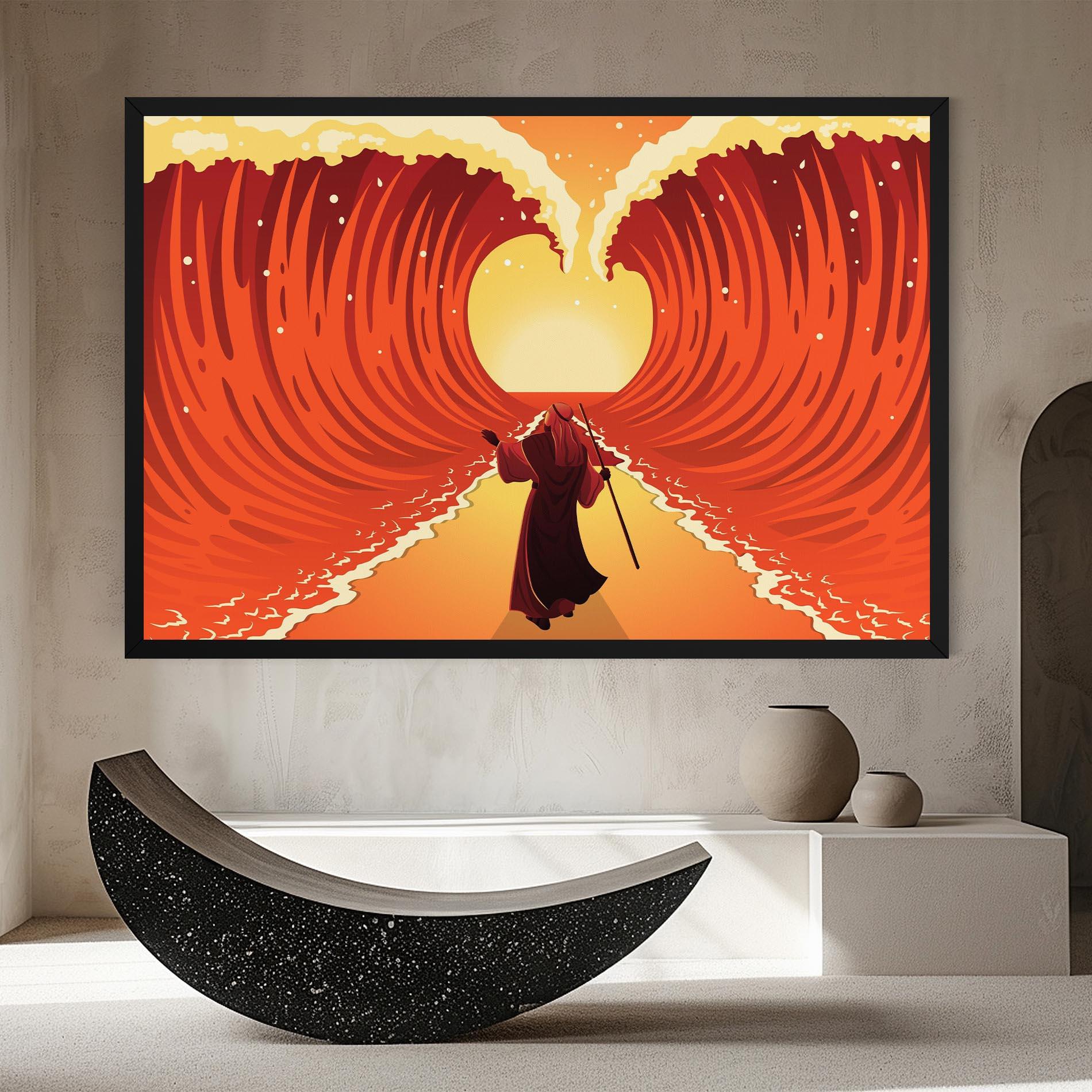 Vászonkép Moses mockup 8