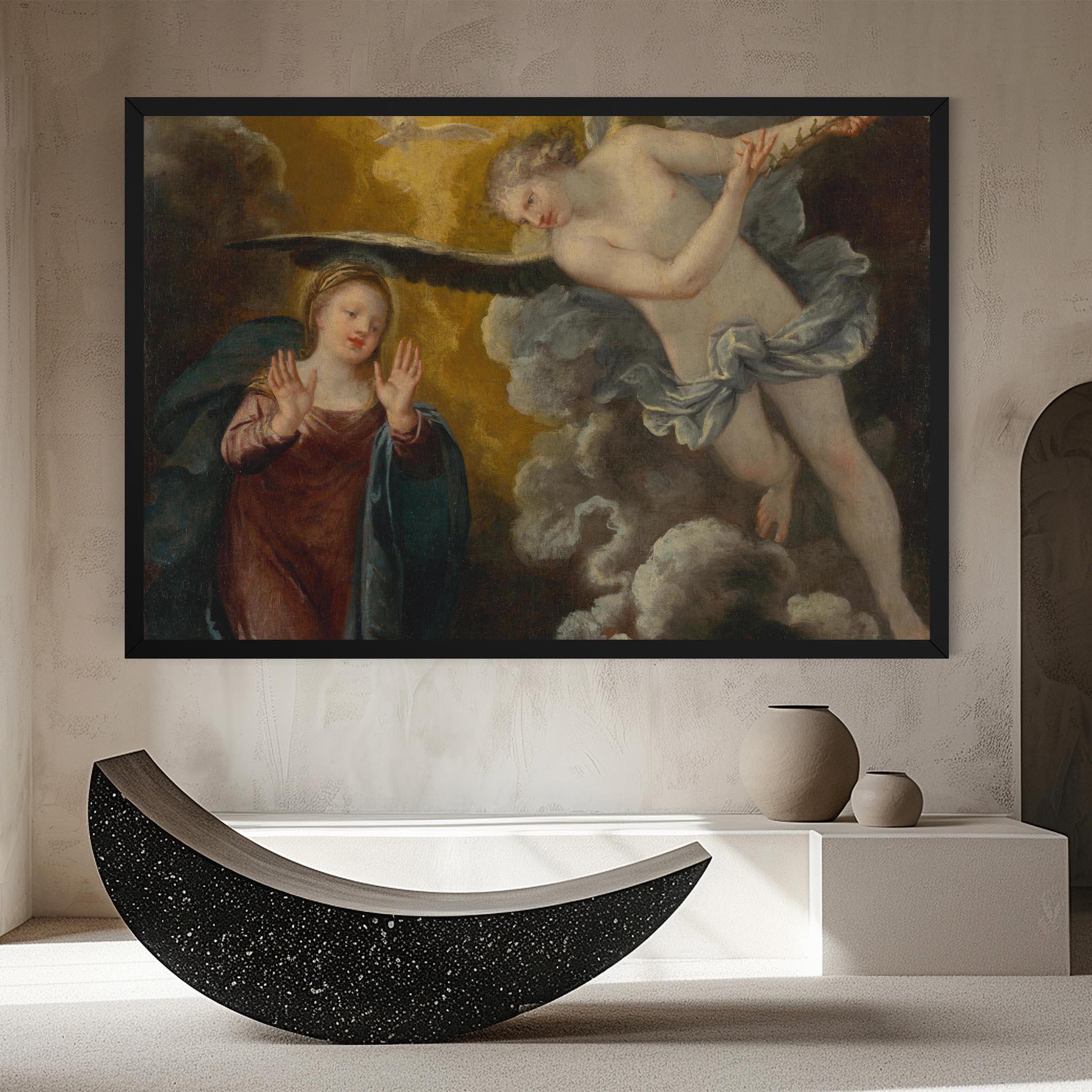 Vászonkép Religious Angel mockup 8