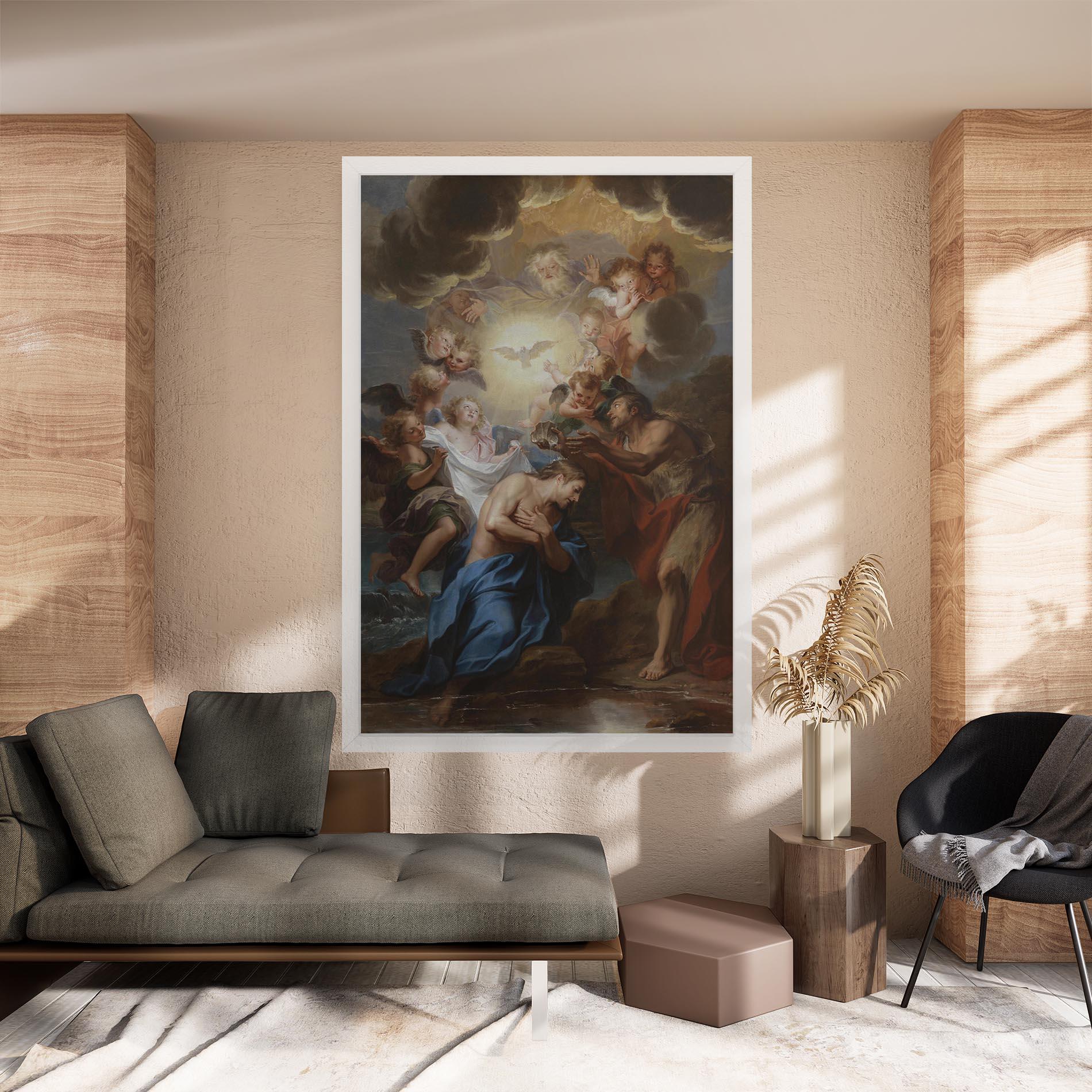 Vászonkép Divine Yellow Light mockup 8