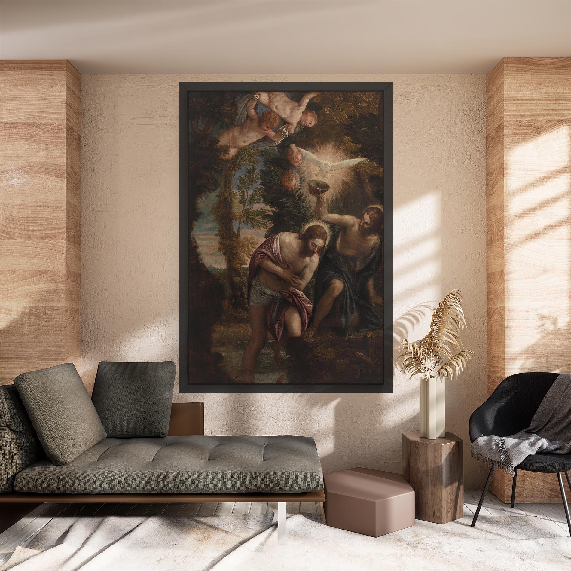 Vászonkép Old Divine Art mockup 8