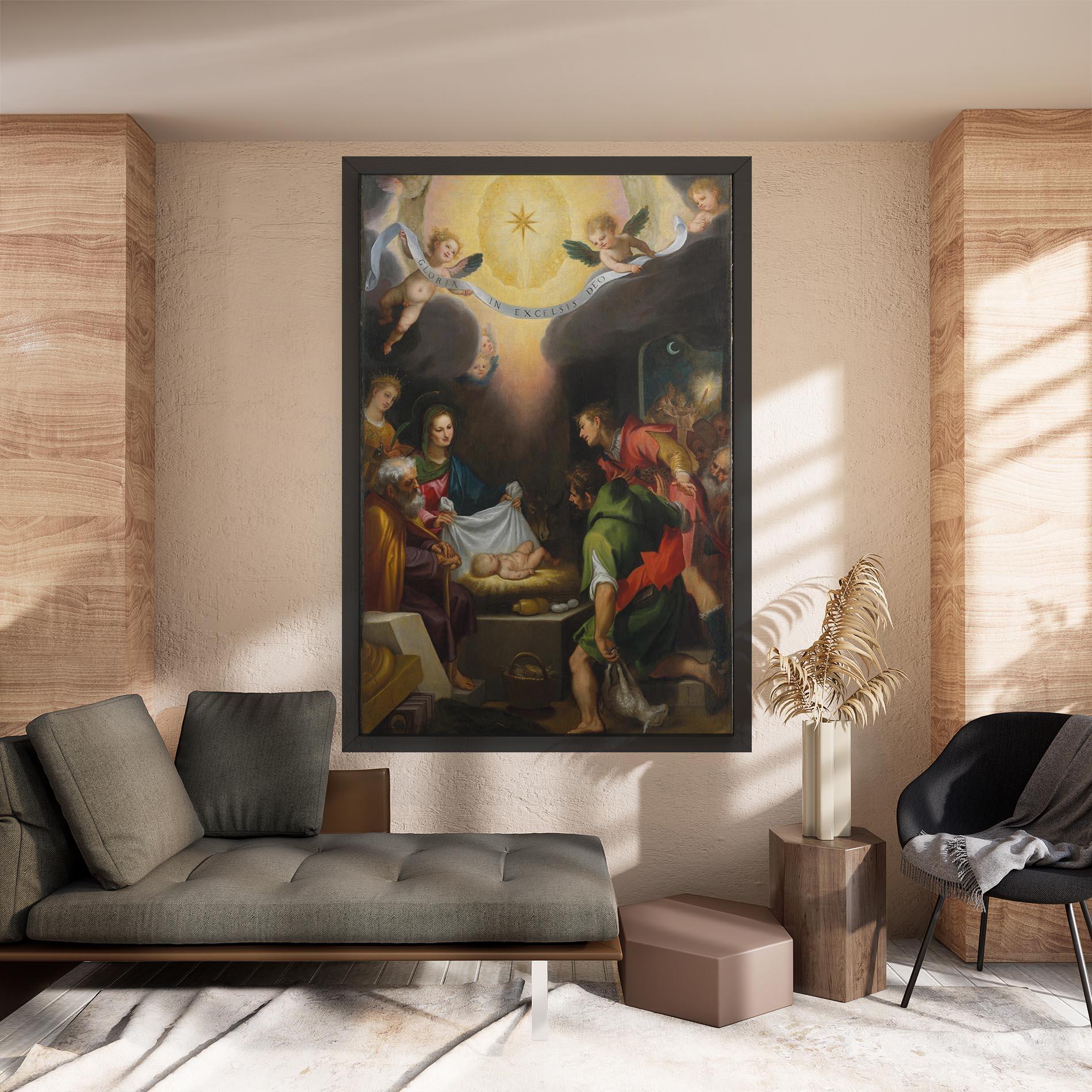 Vászonkép Religious Baby View mockup 8