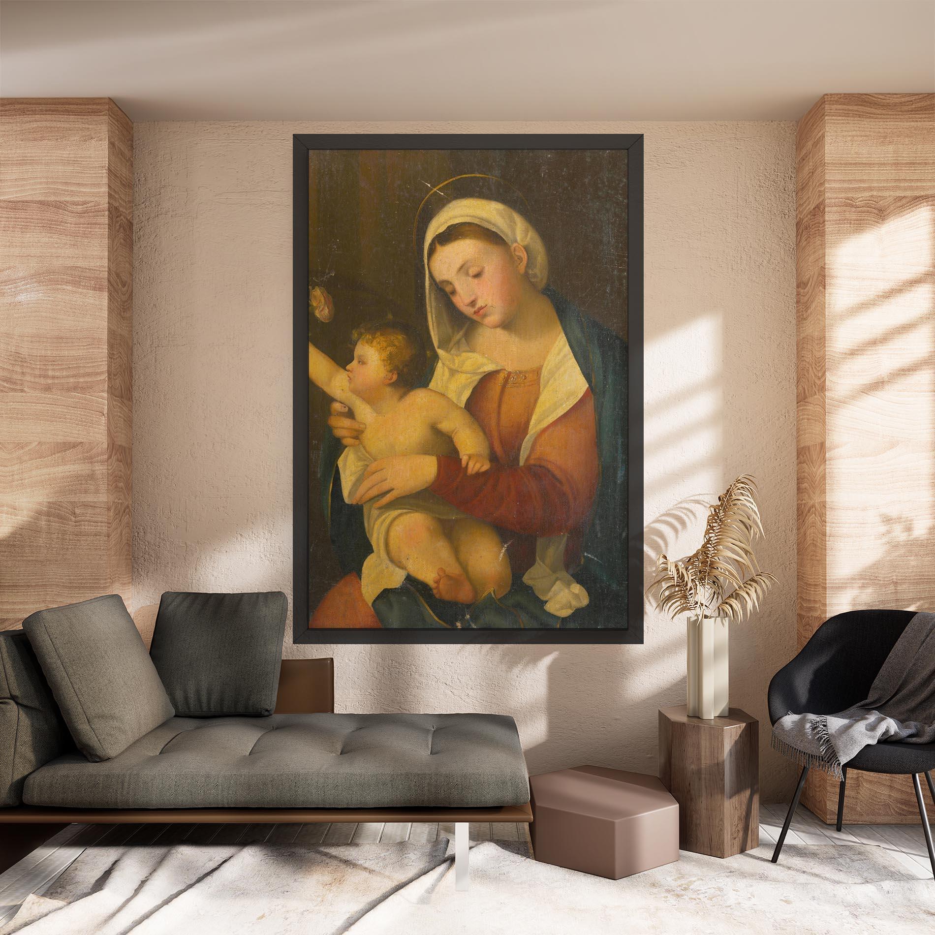 Vászonkép Yellow Light Baby mockup 8