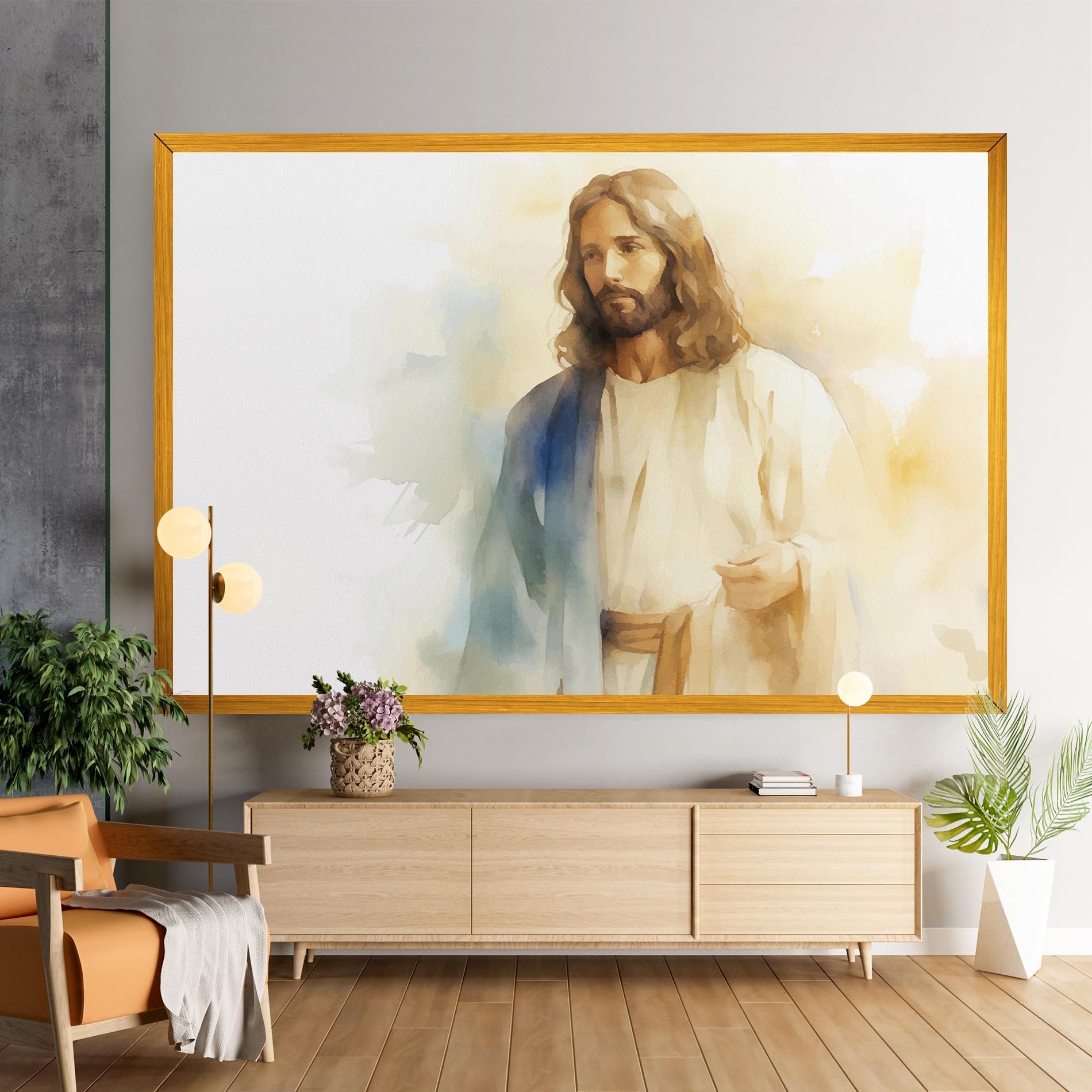 Jesus Light Art mockup 9