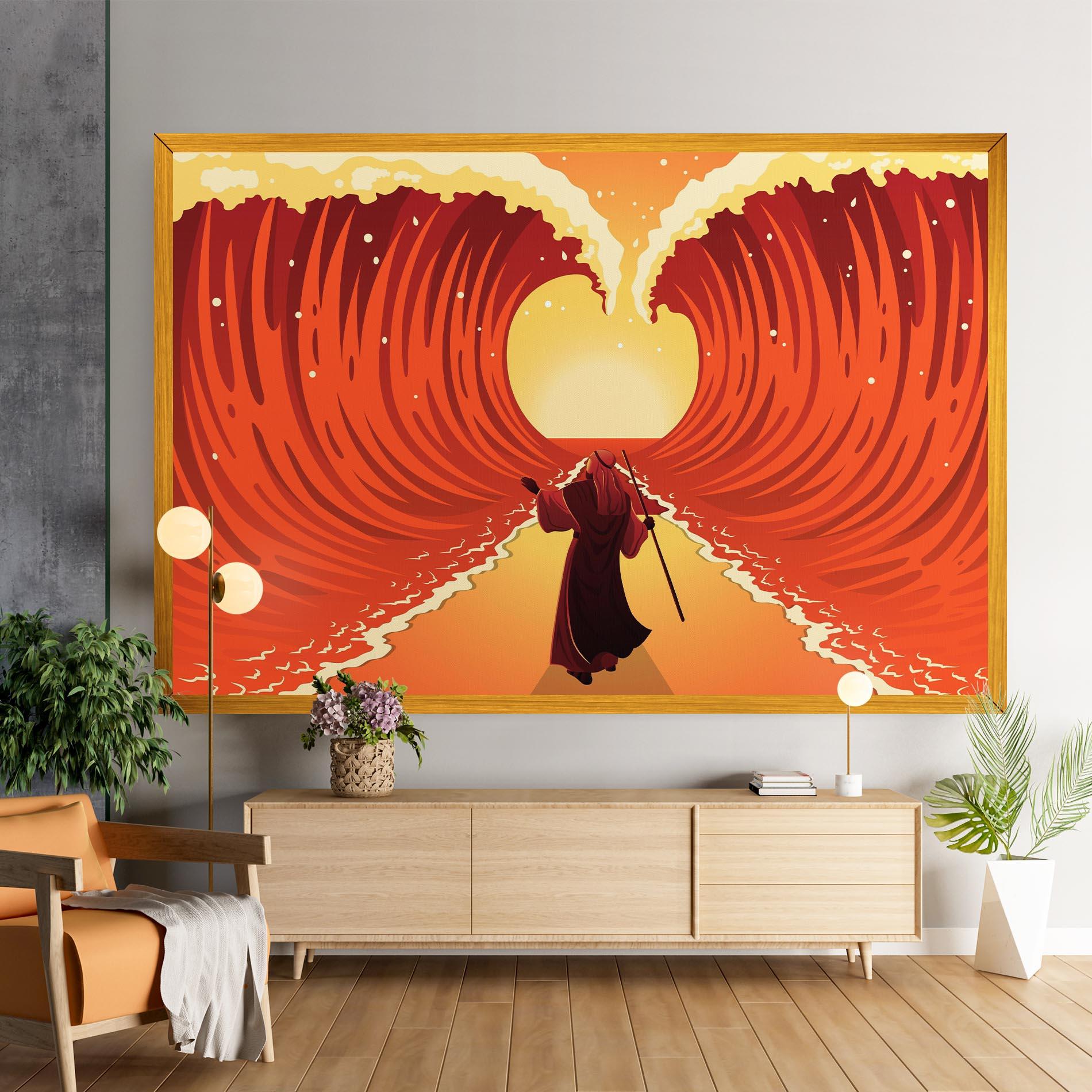 Vászonkép Moses mockup 9