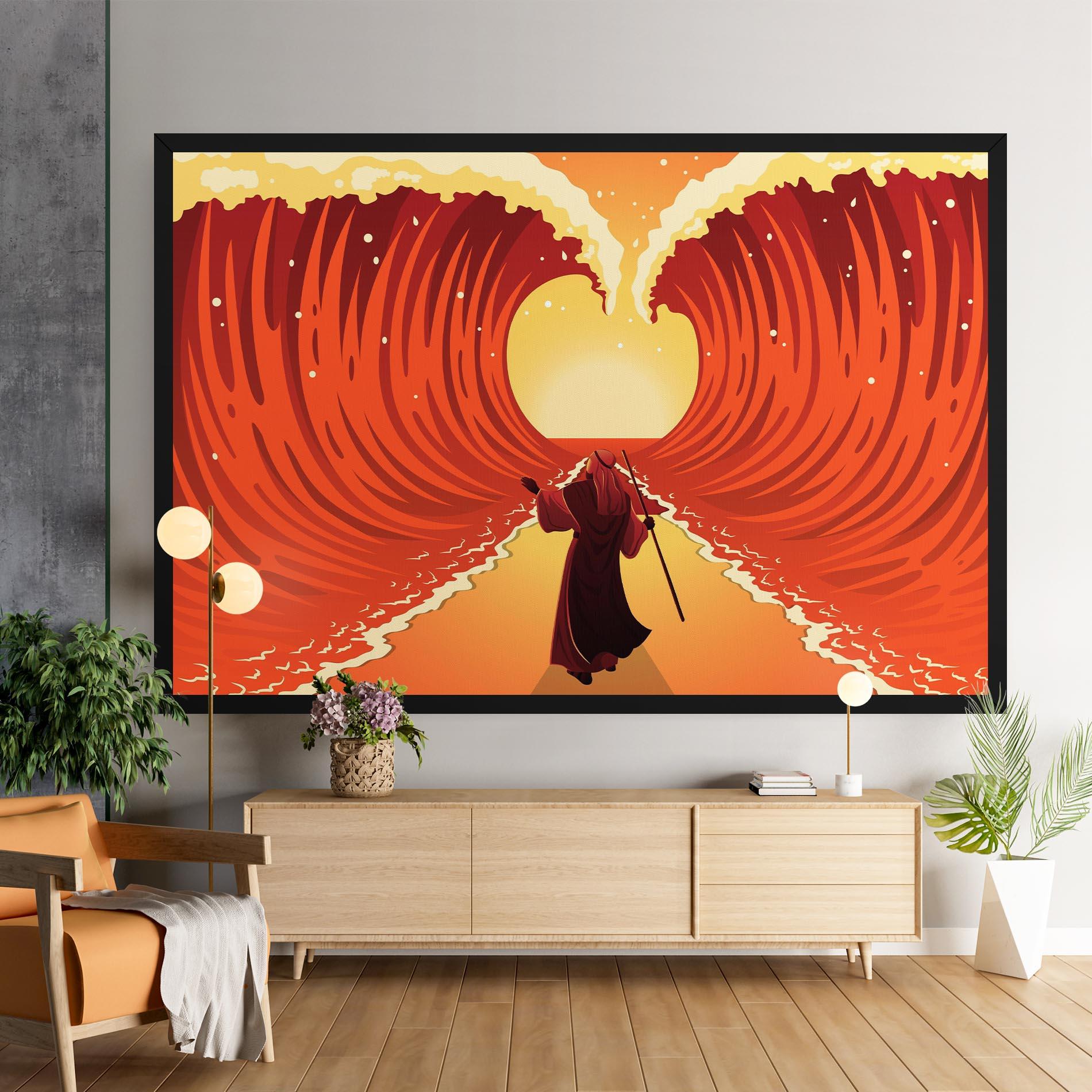 Vászonkép Moses mockup 9