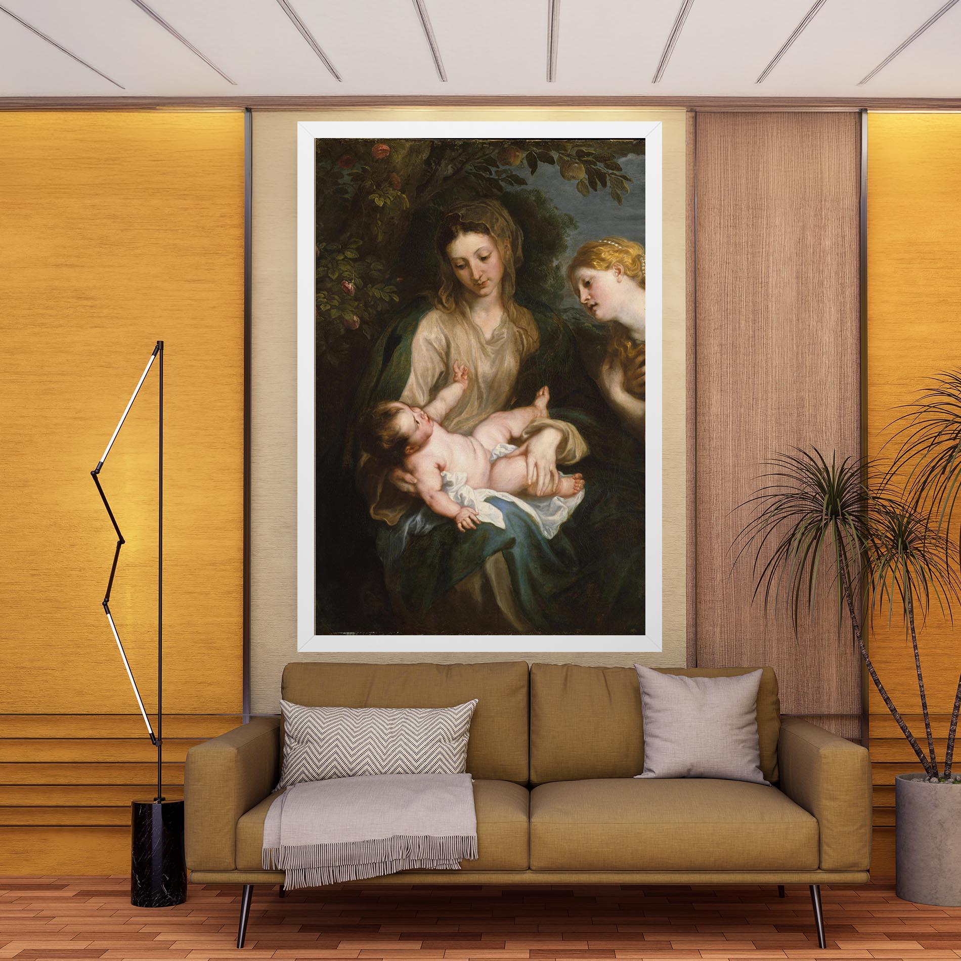 Vászonkép Looking At Baby mockup 9