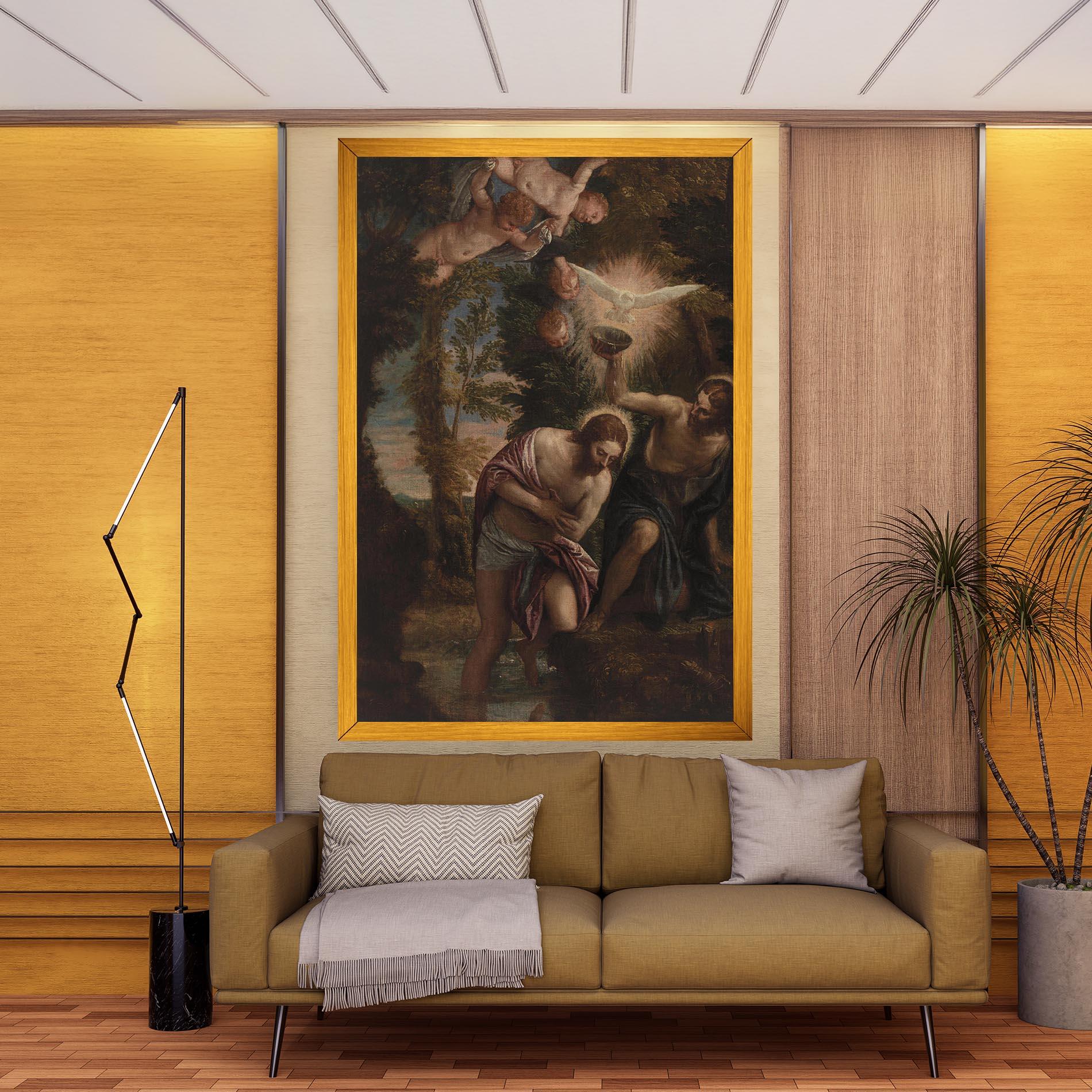 Vászonkép Old Divine Art mockup 9