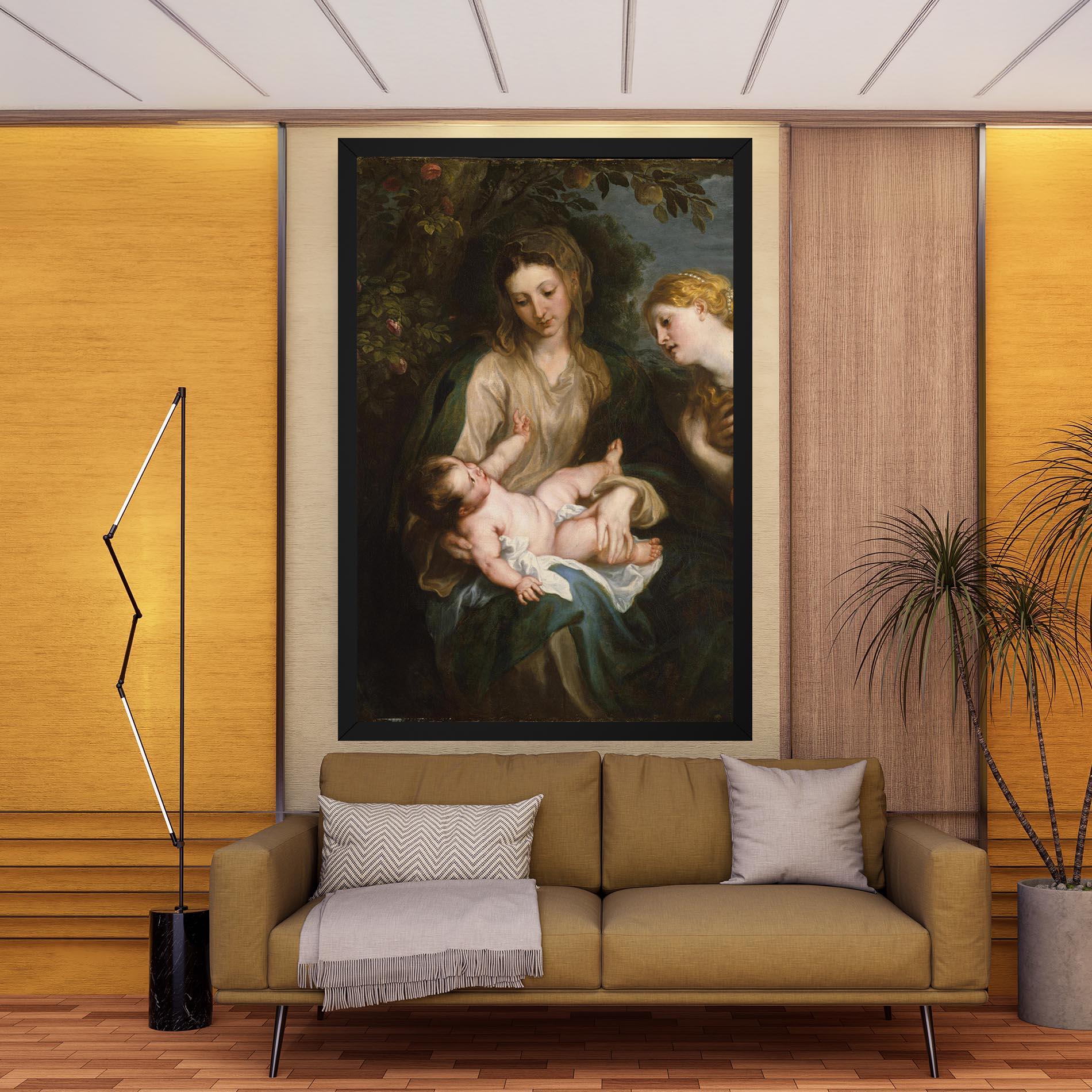 Vászonkép Looking At Baby mockup 9