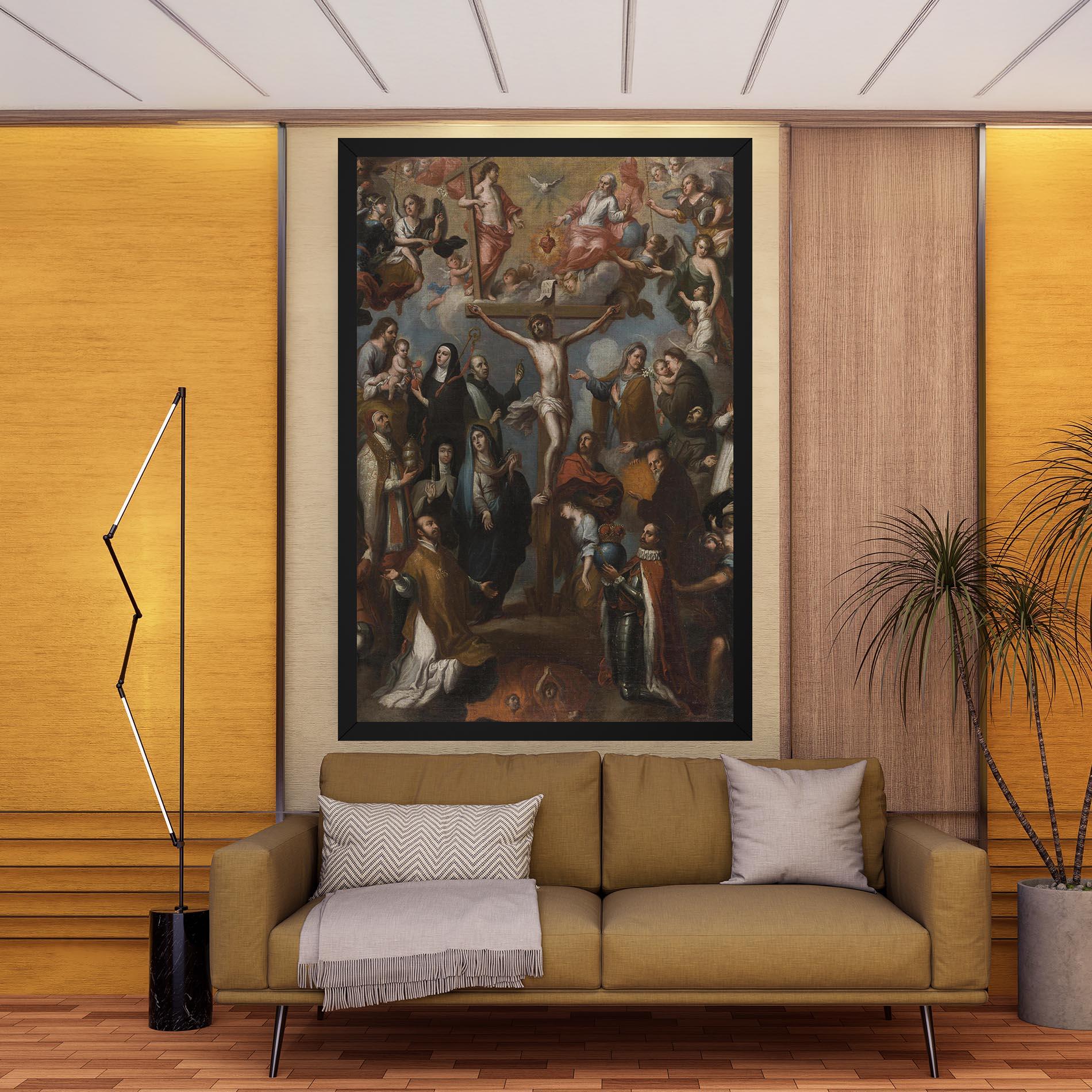 Vászonkép On The Cross mockup 9