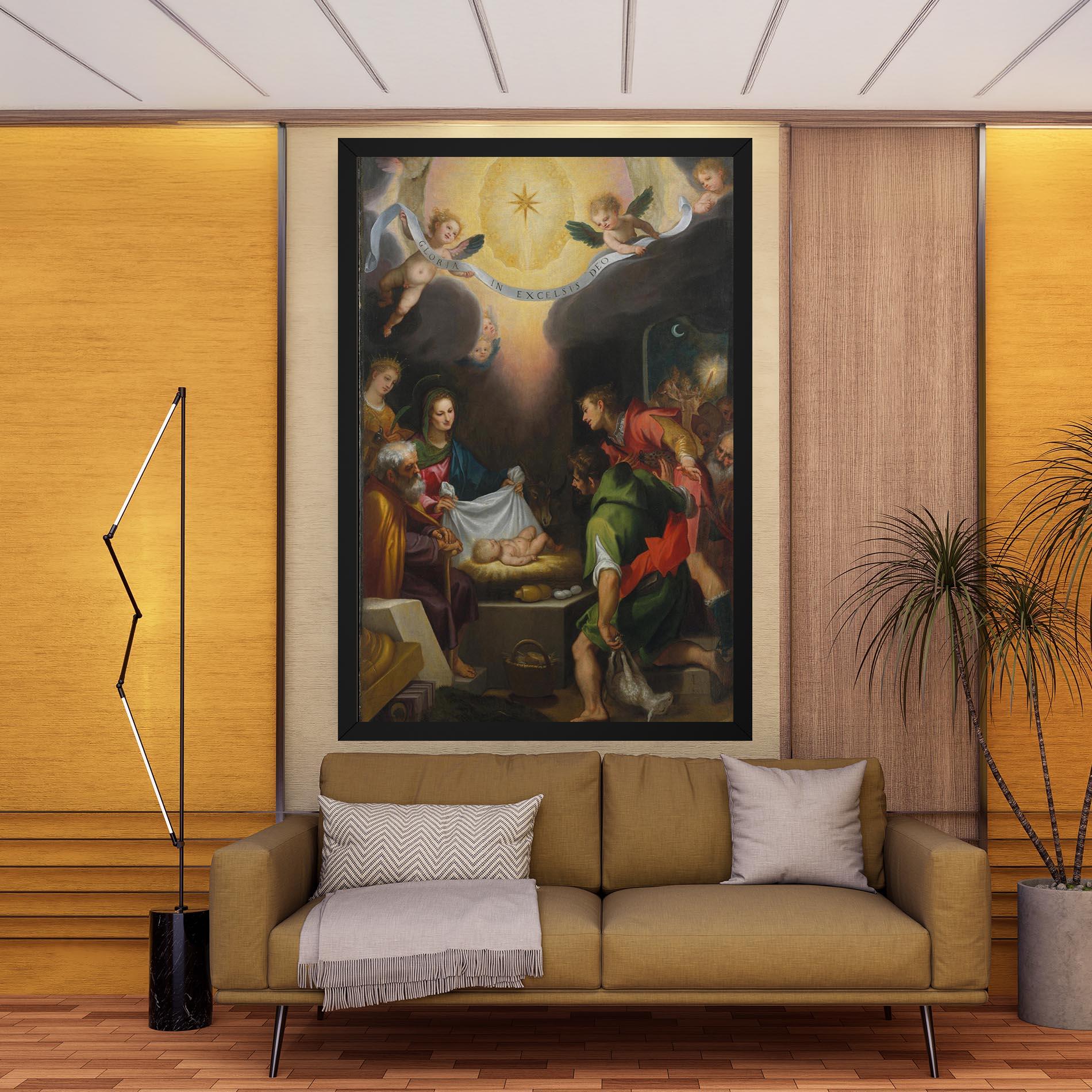 Vászonkép Religious Baby View mockup 9