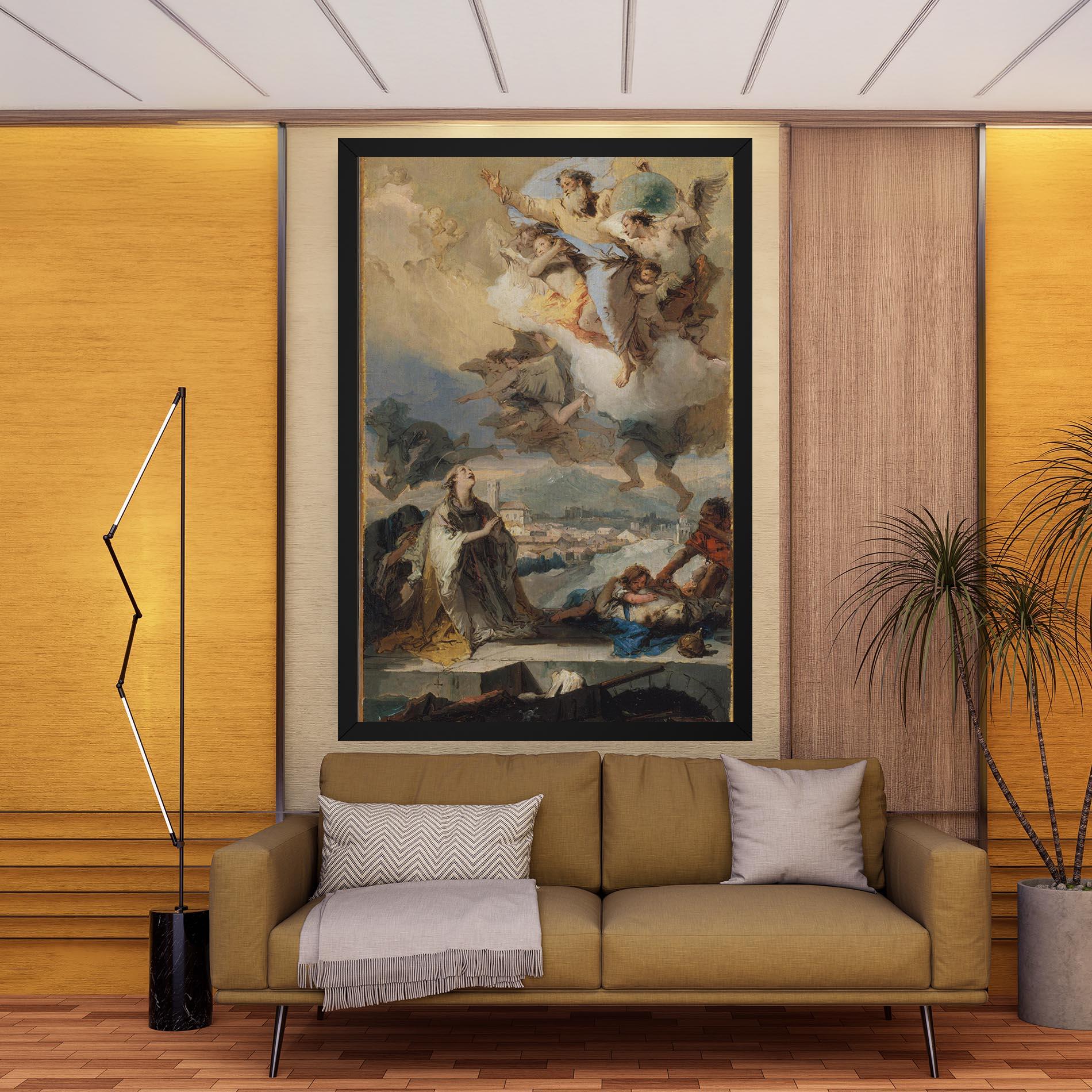 Vászonkép Sky Angel Art mockup 9