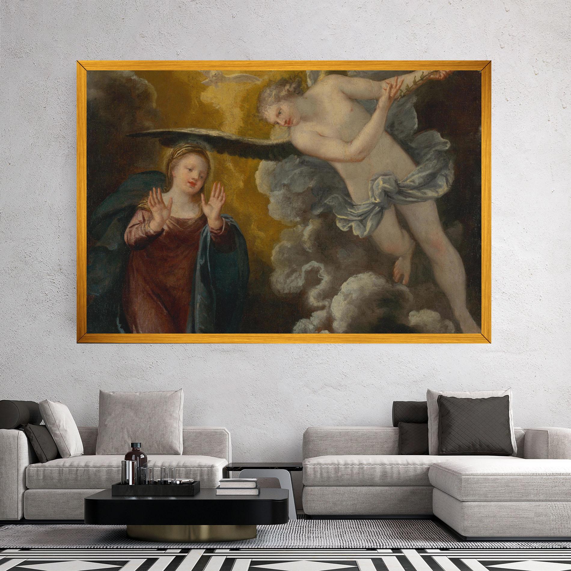 Vászonkép Religious Angel mockup 2