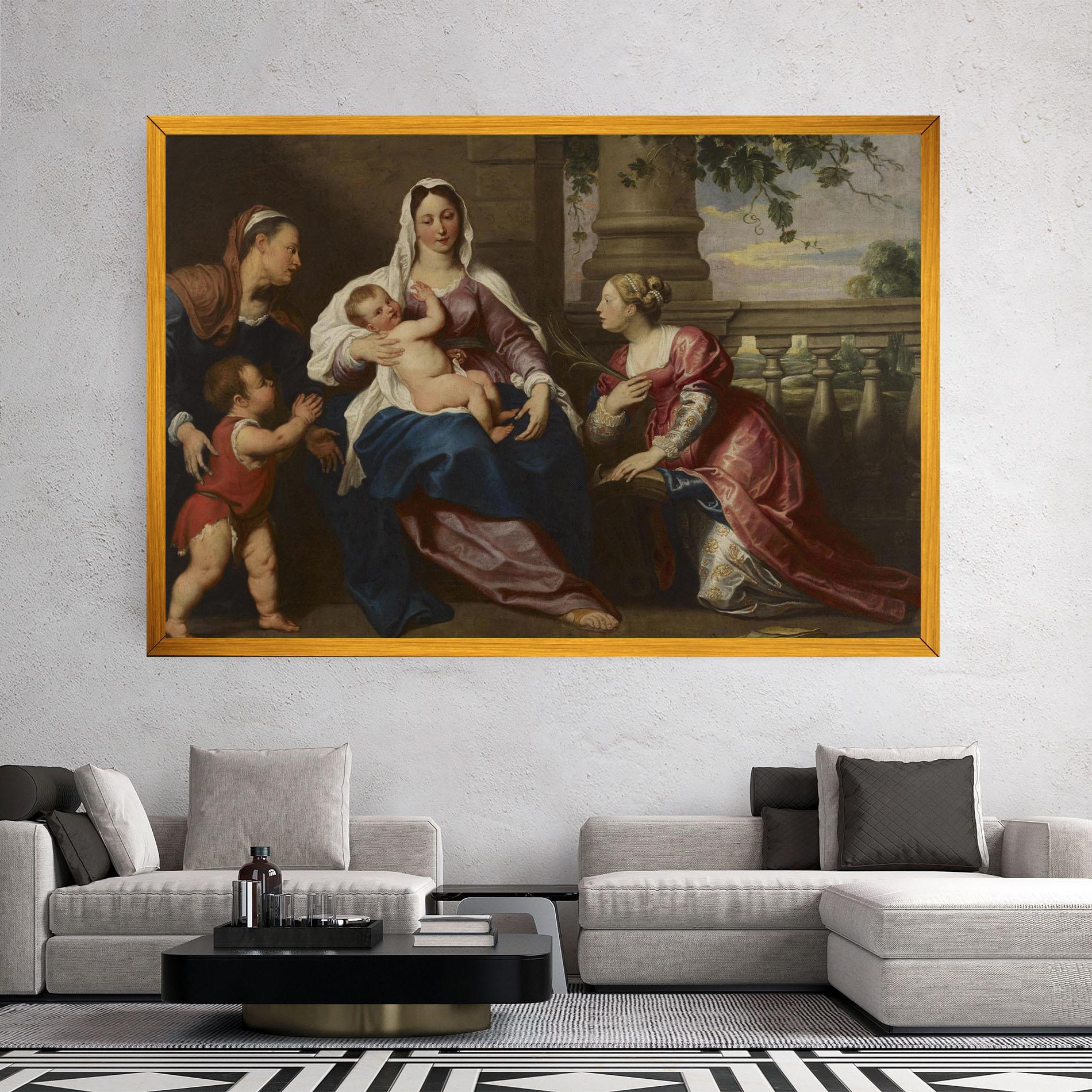 Vászonkép Risen Glory mockup 2