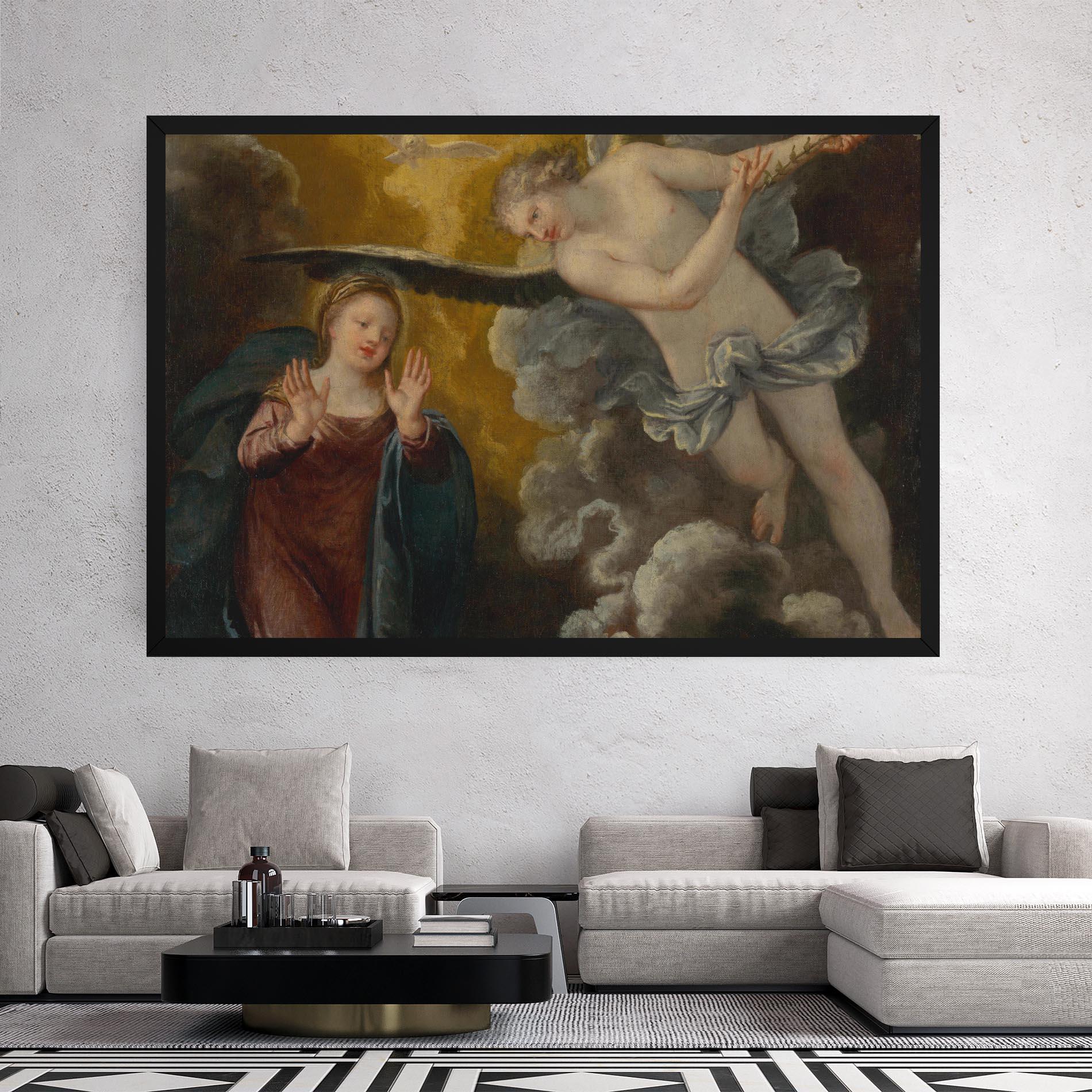 Vászonkép Religious Angel mockup 2