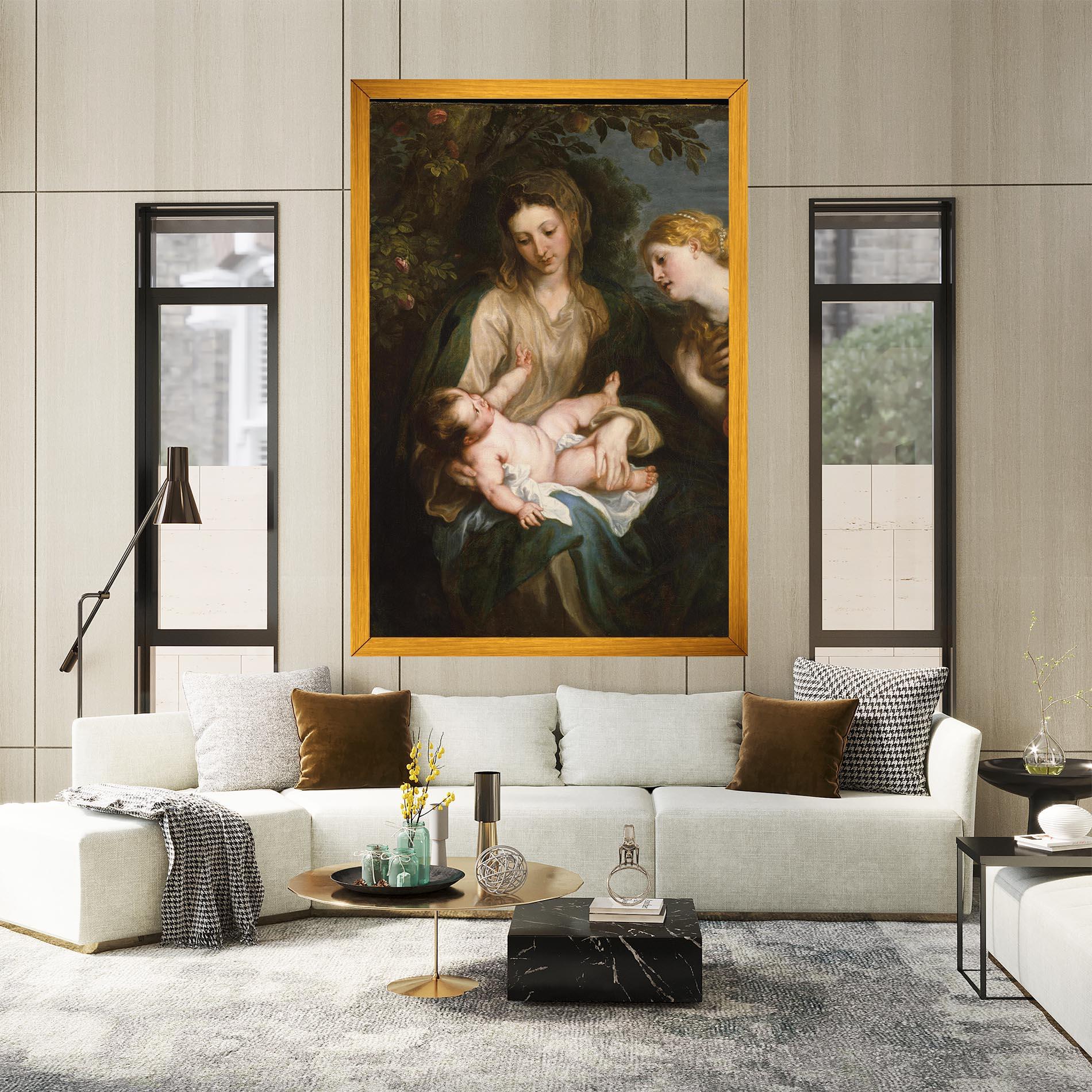 Vászonkép Looking At Baby mockup 2