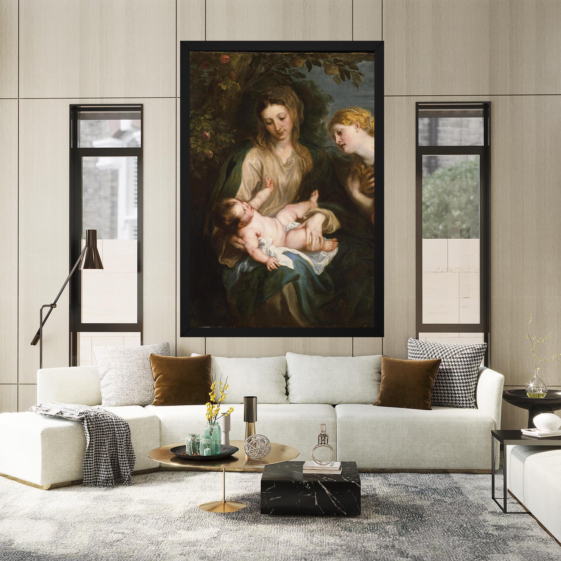 Vászonkép Looking At Baby mockup 2