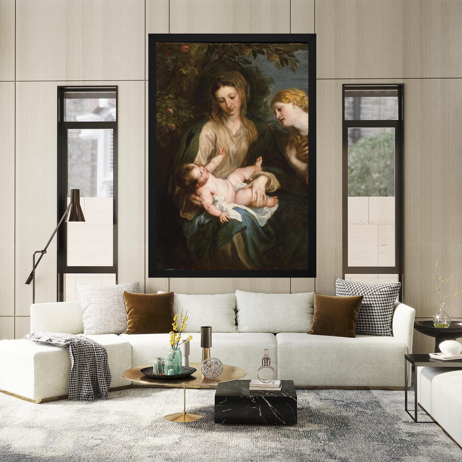 Looking At Baby mockup 2