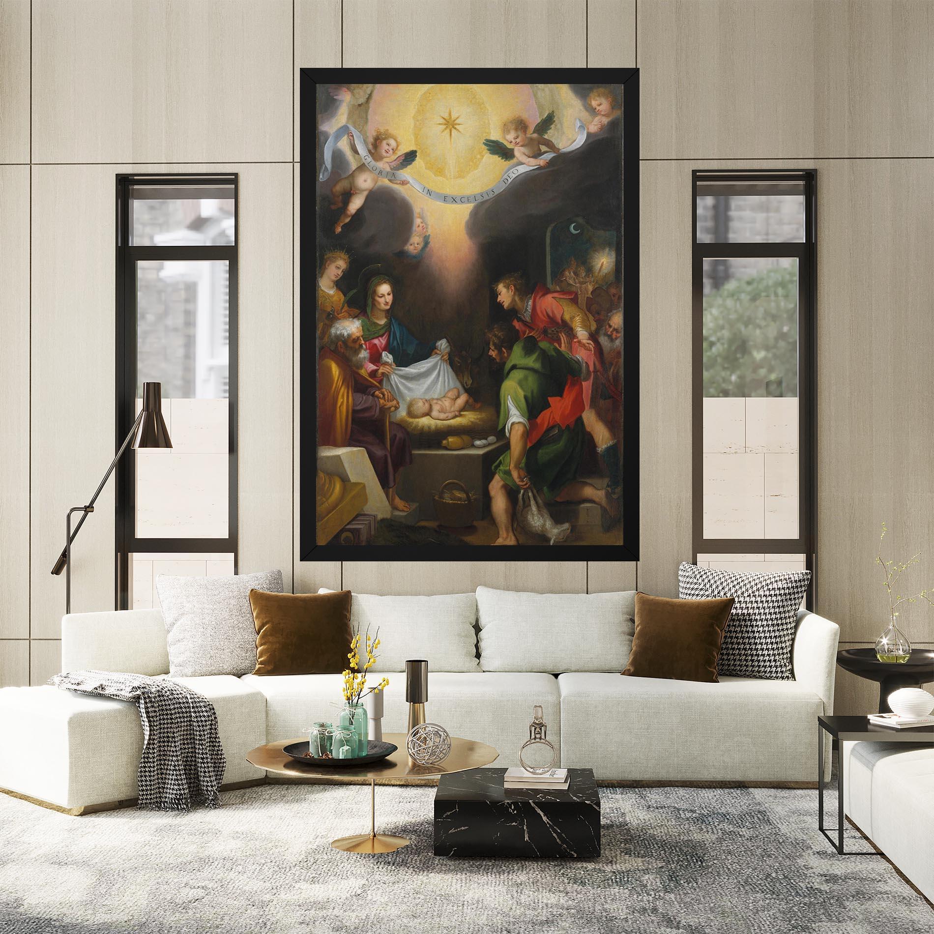 Vászonkép Religious Baby View mockup 2