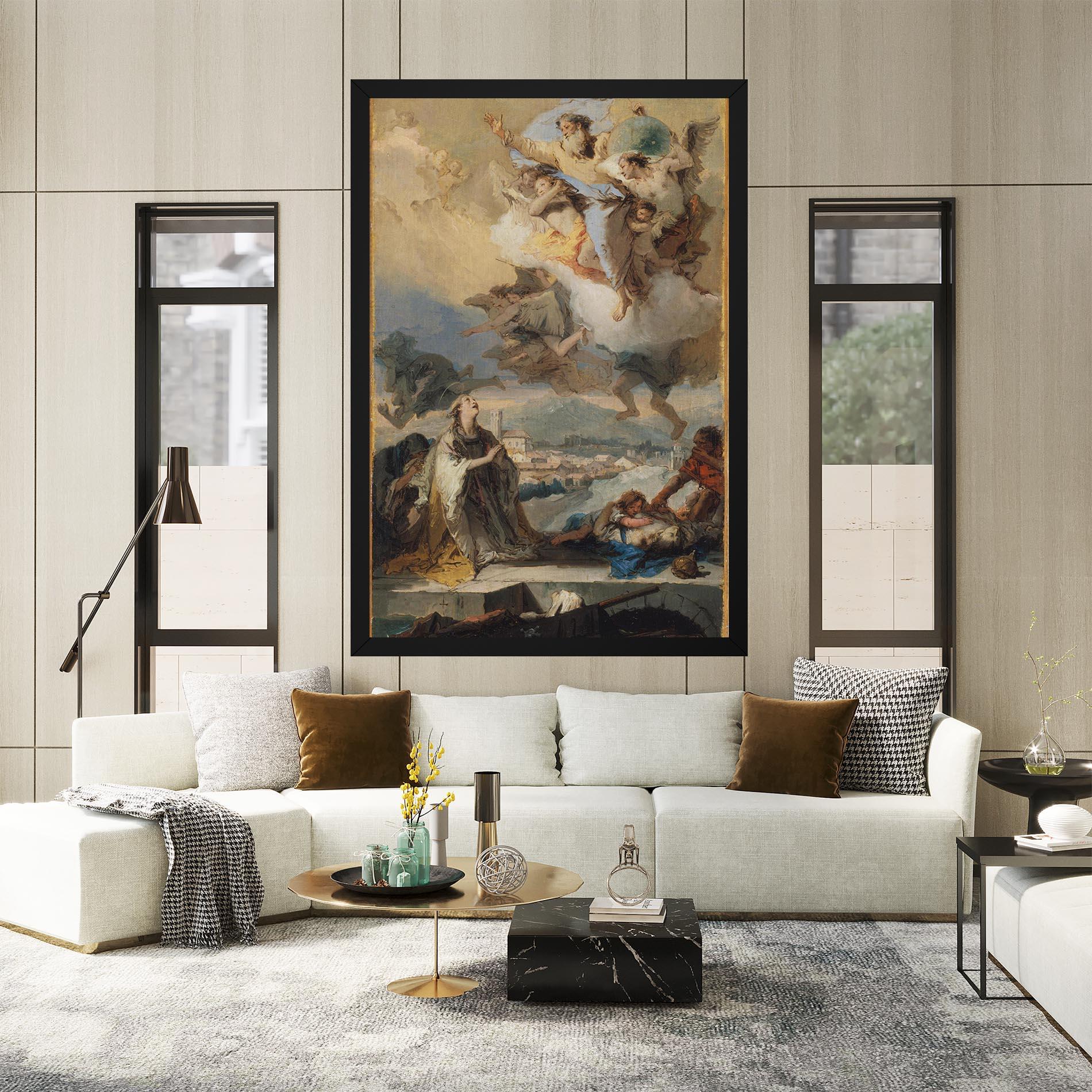 Vászonkép Sky Angel Art mockup 2