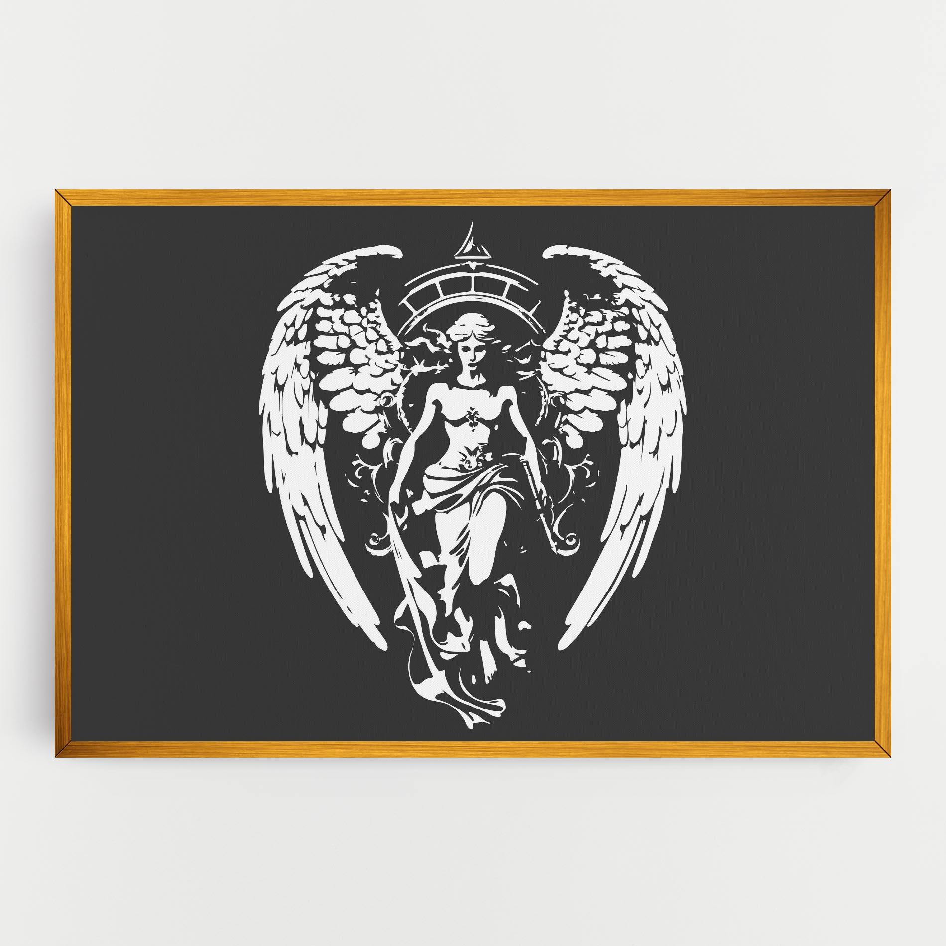 Vászonkép Angel Of Jewels mockup 0