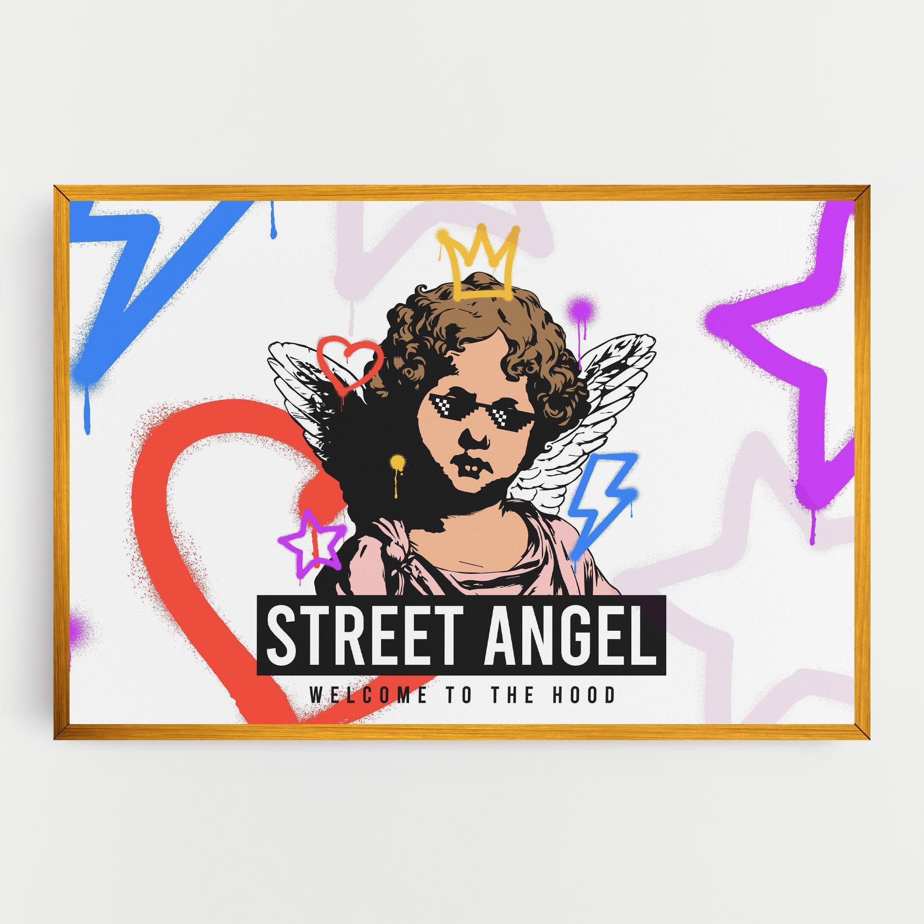 Vászonkép Hood Angel mockup 0