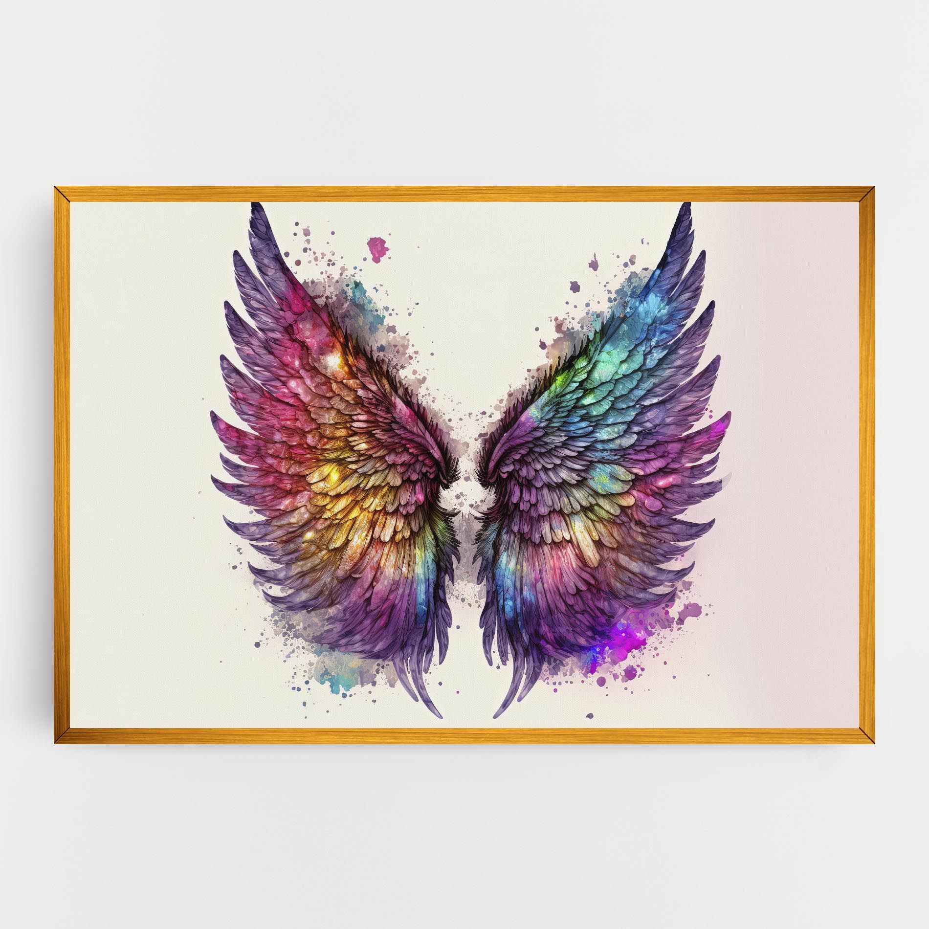 Magic Watercolor Wings mockup 0