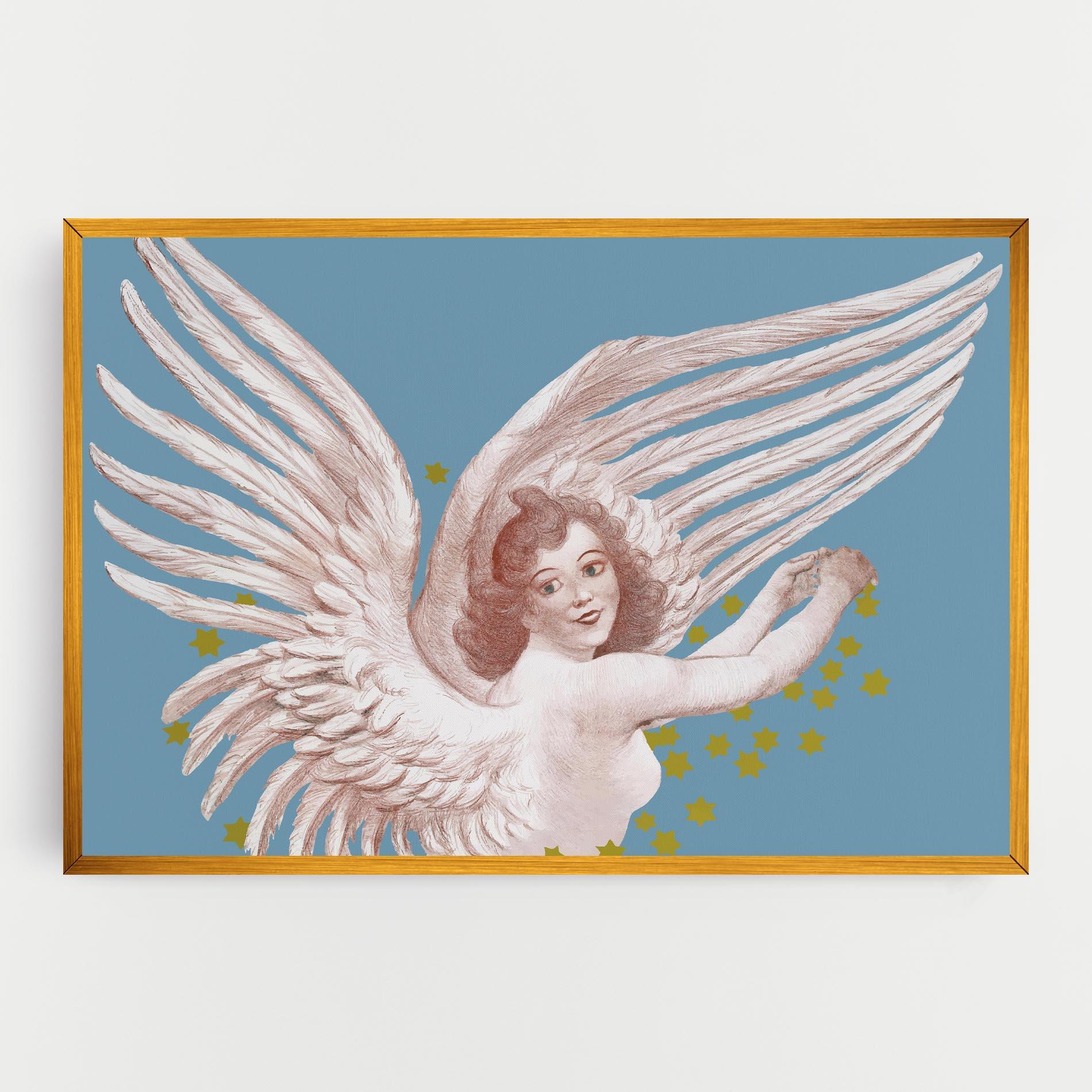 Vászonkép Stars Angel mockup 0