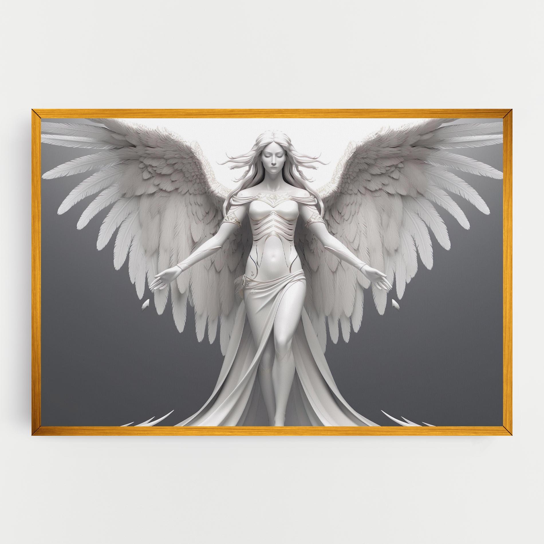 Vászonkép White Stone Woman mockup 0