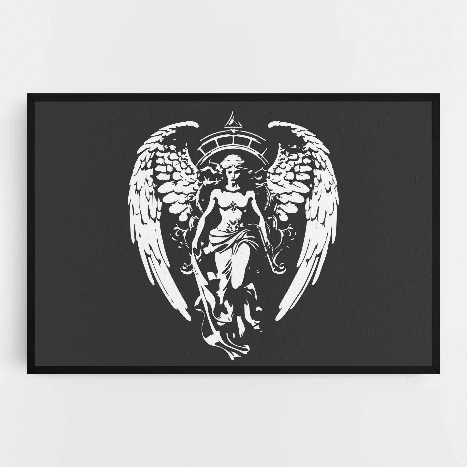 Vászonkép Angel Of Jewels mockup 0