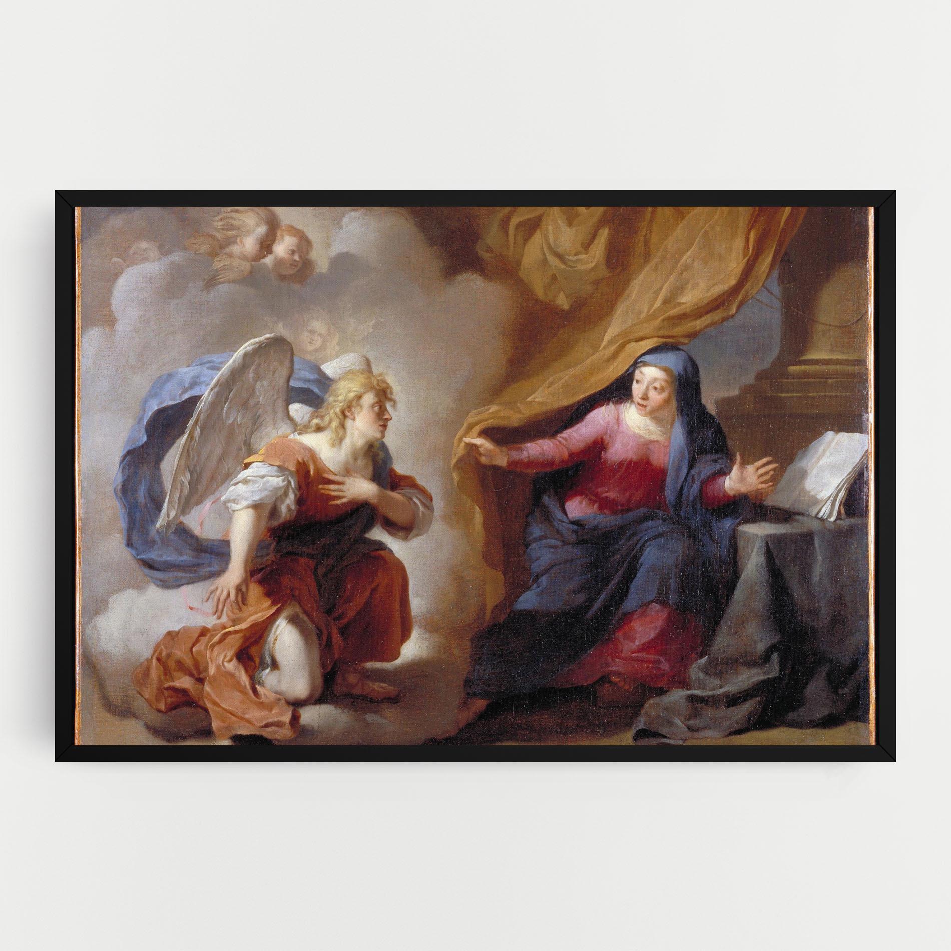 Vászonkép Painting Old Angel mockup 0