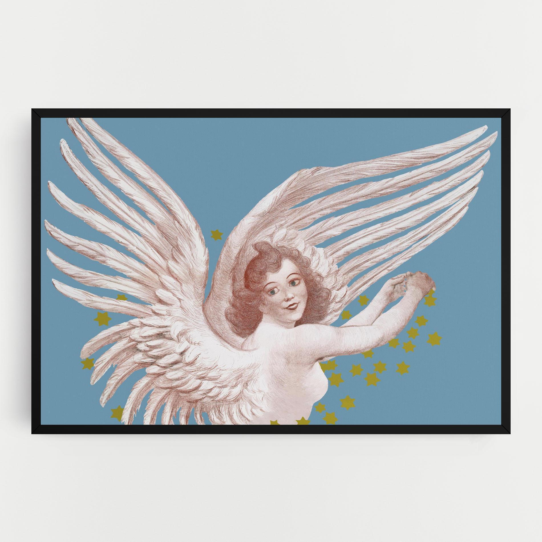 Vászonkép Stars Angel mockup 0