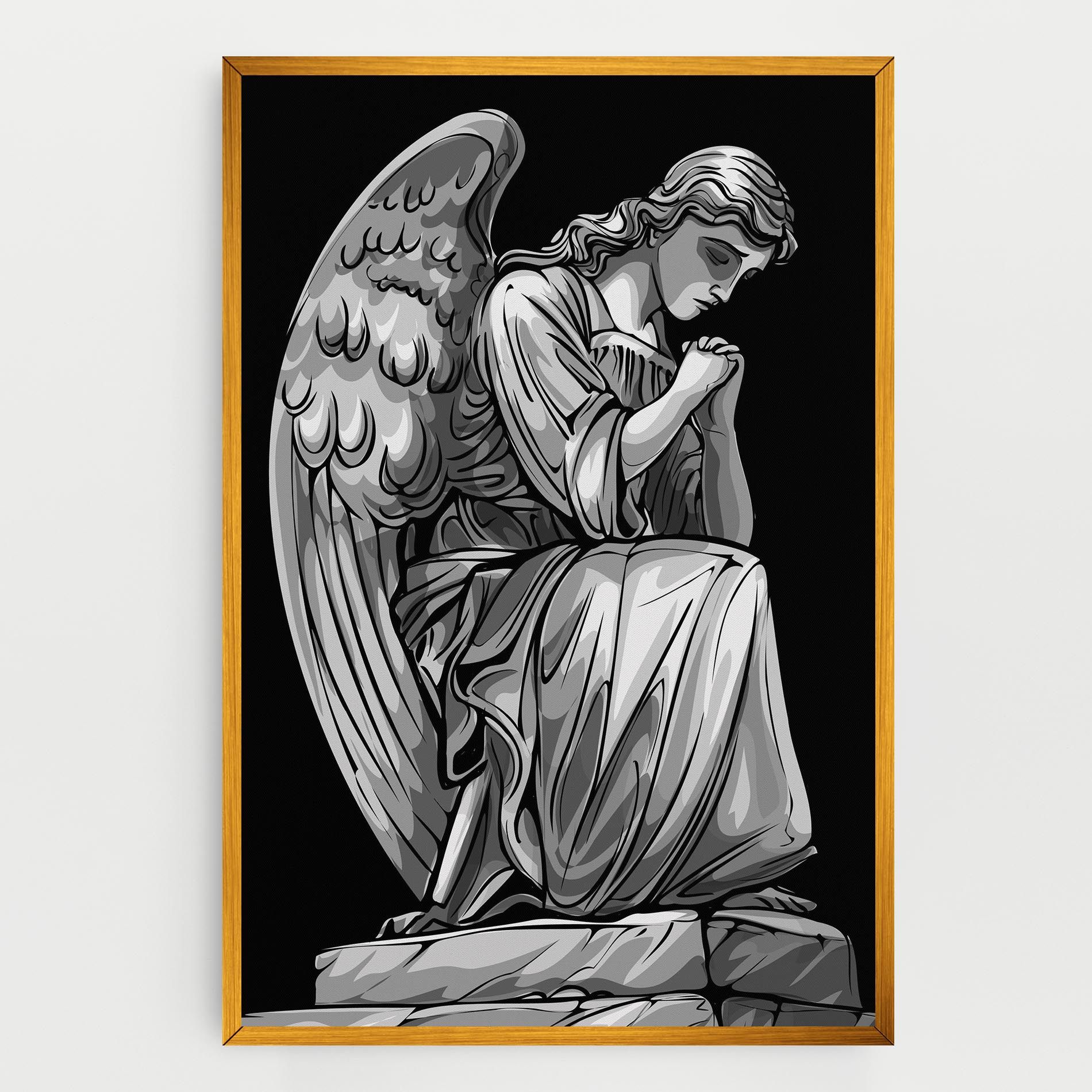 Pray Angel mockup 0