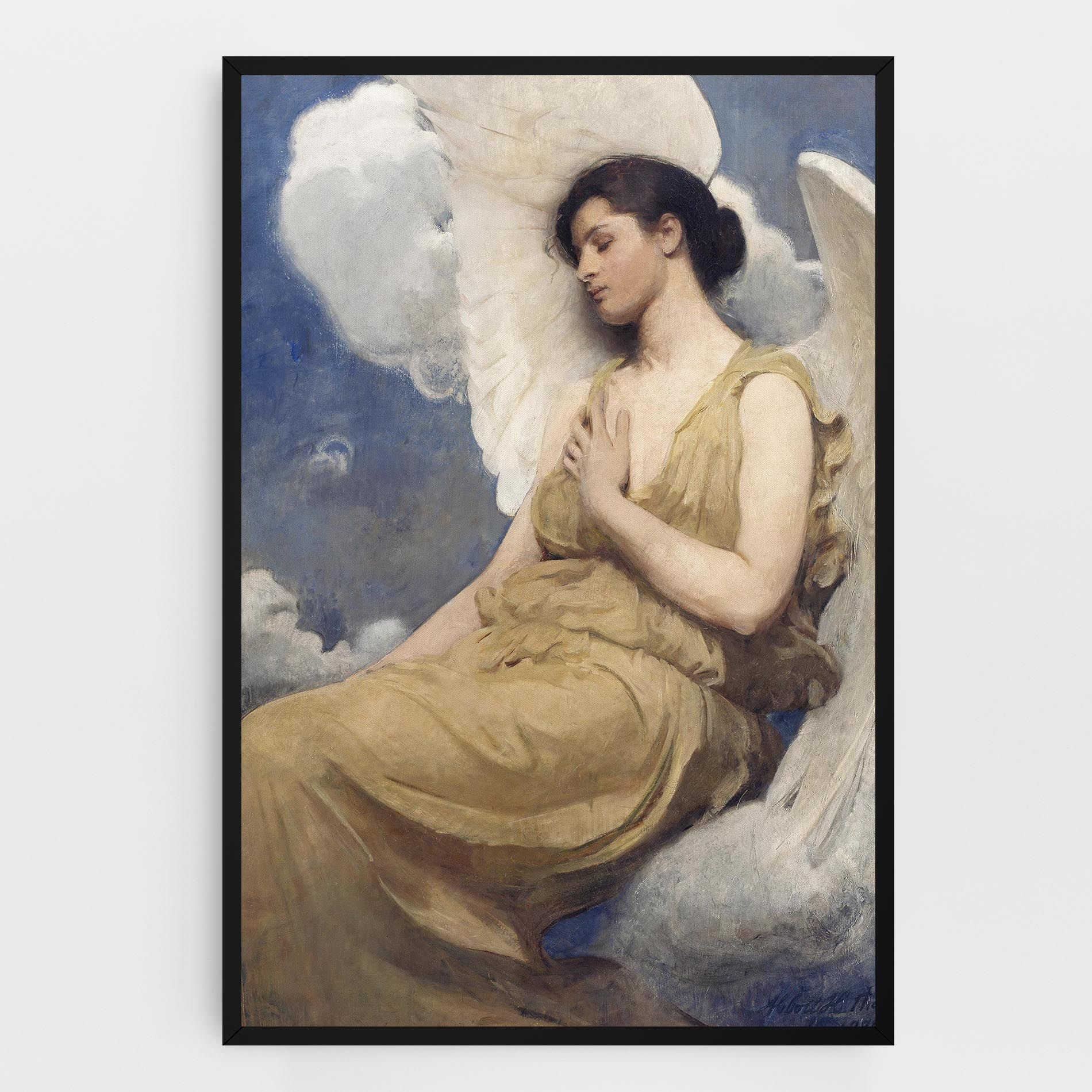 Angel Woman Painting mockup 0