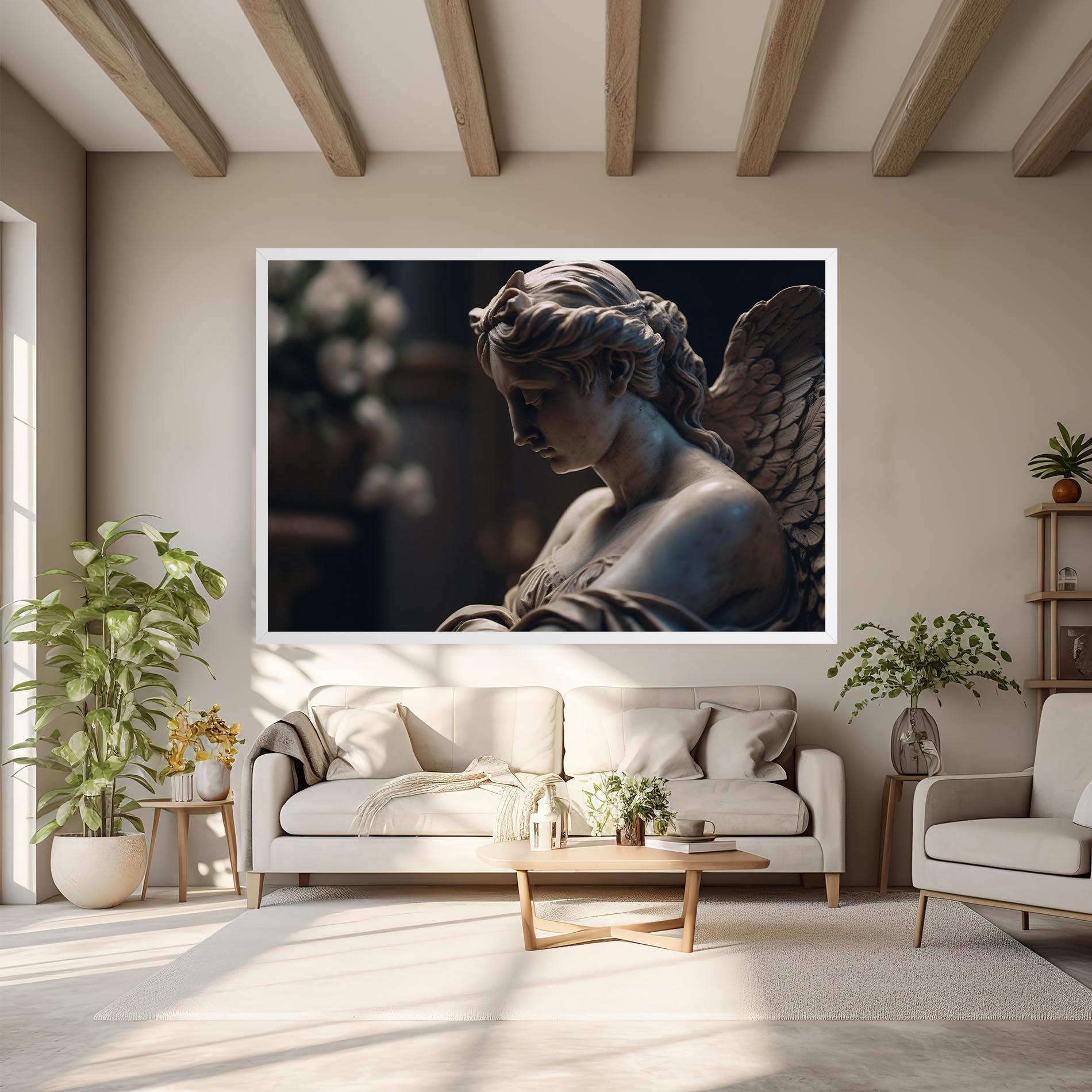 Vászonkép Praying Woman mockup 6