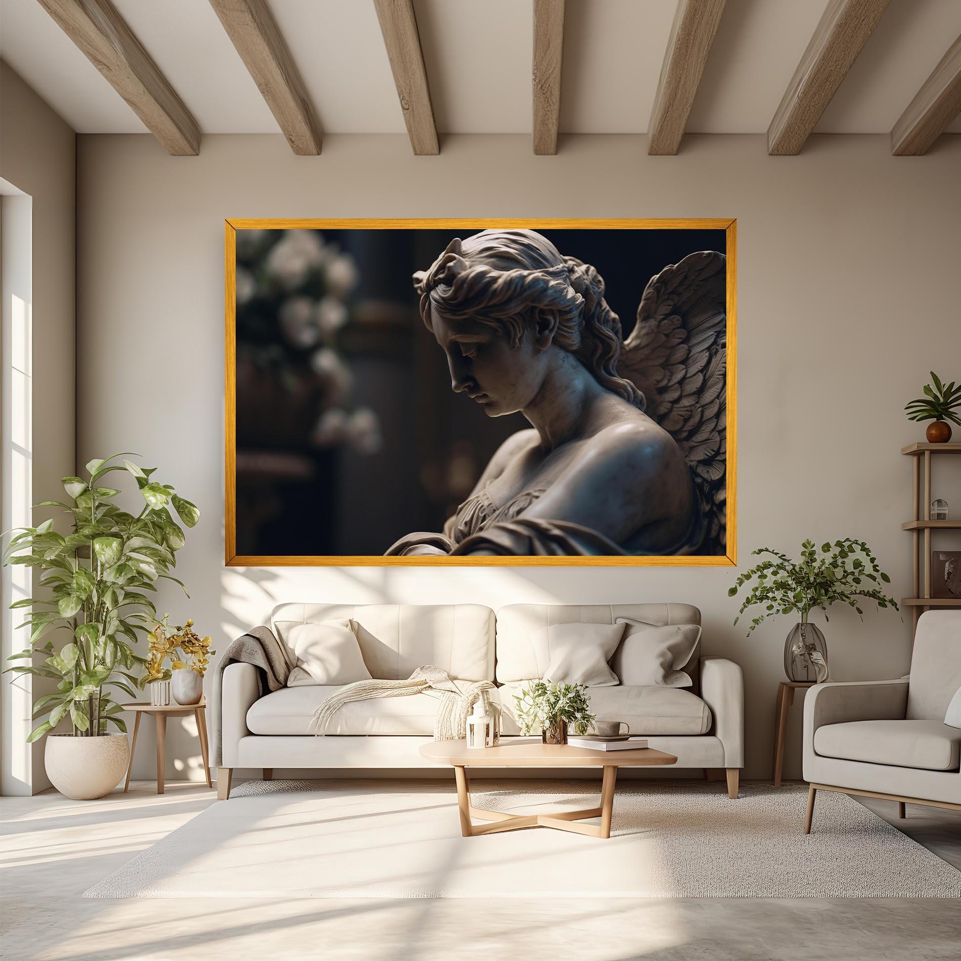 Vászonkép Praying Woman mockup 6