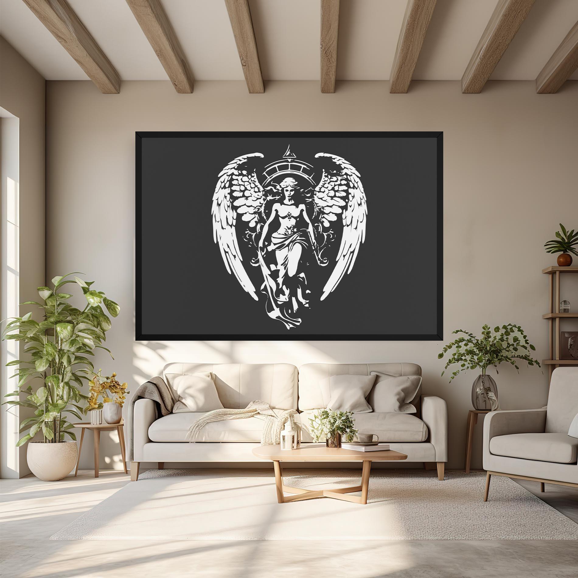 Vászonkép Angel Of Jewels mockup 6