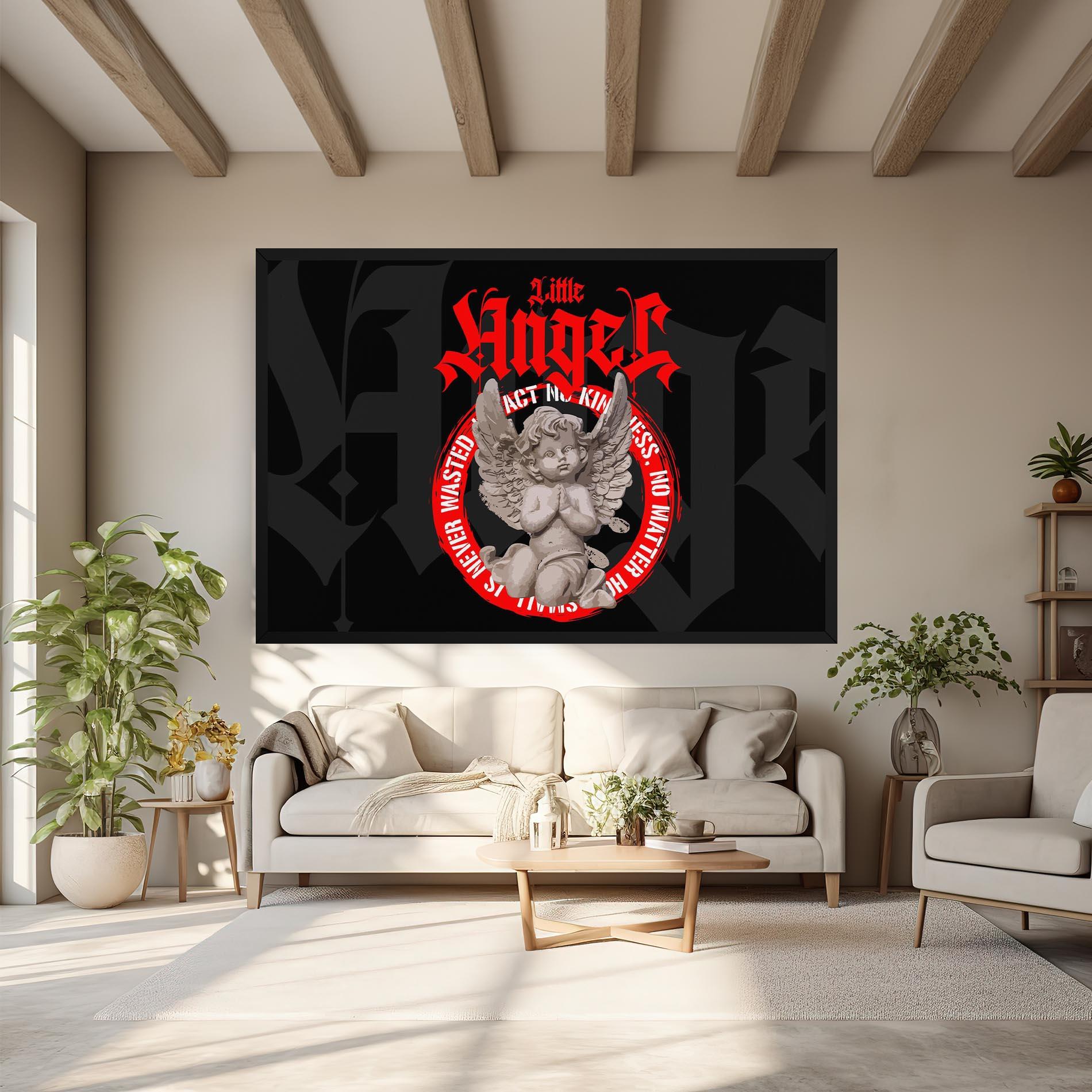 Vászonkép Little Angel mockup 6