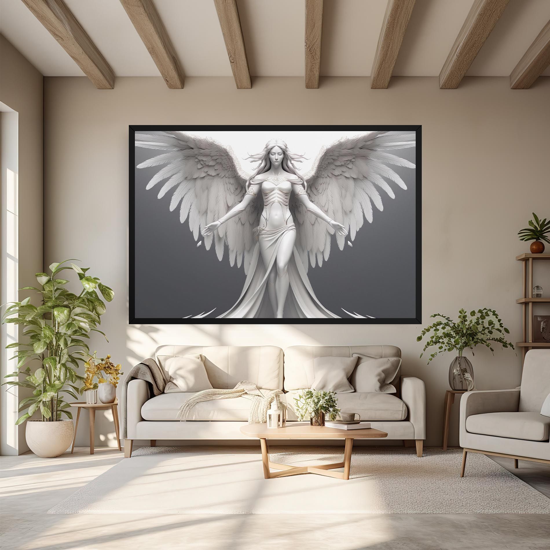 White Stone Woman mockup 6