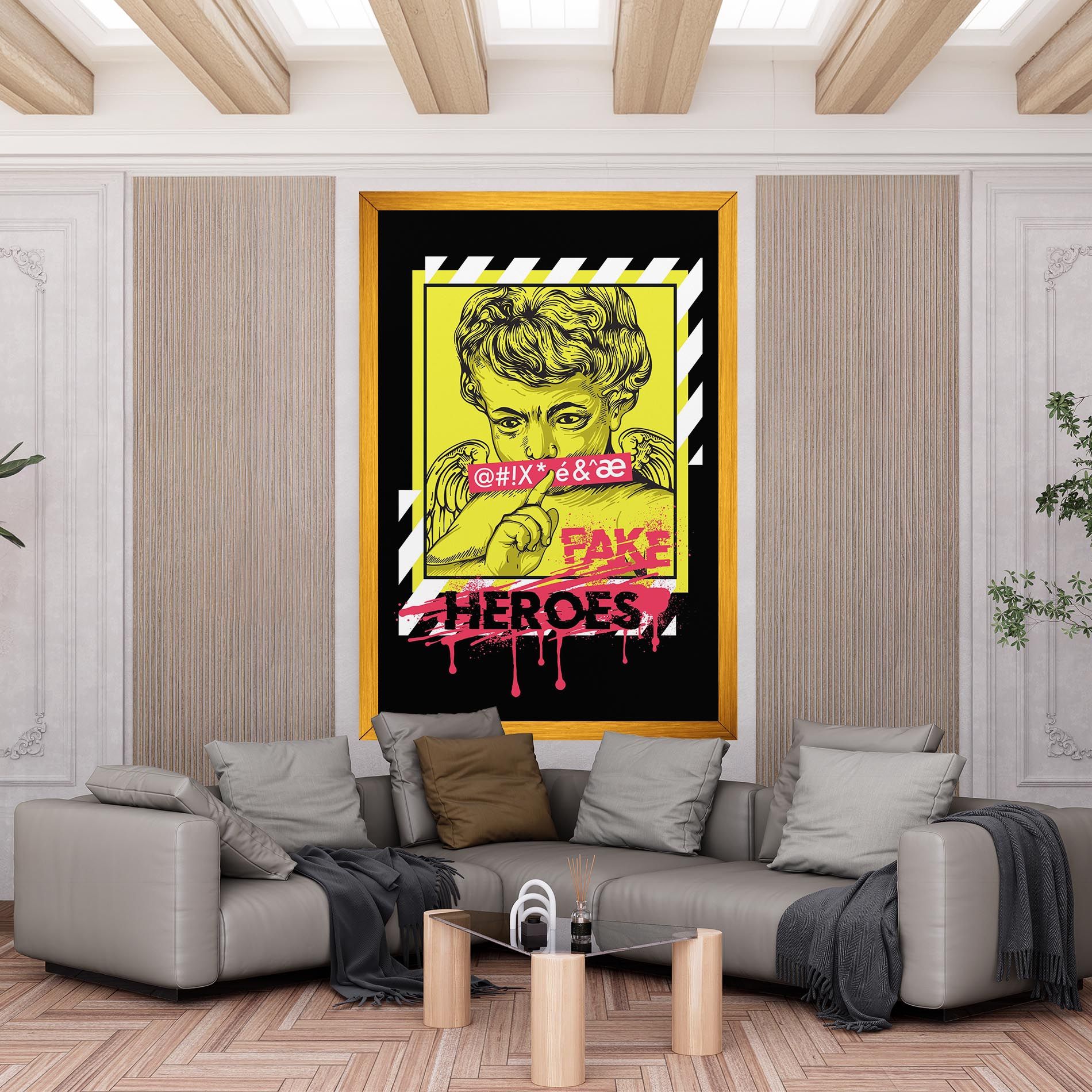 Fake Heroes mockup 6