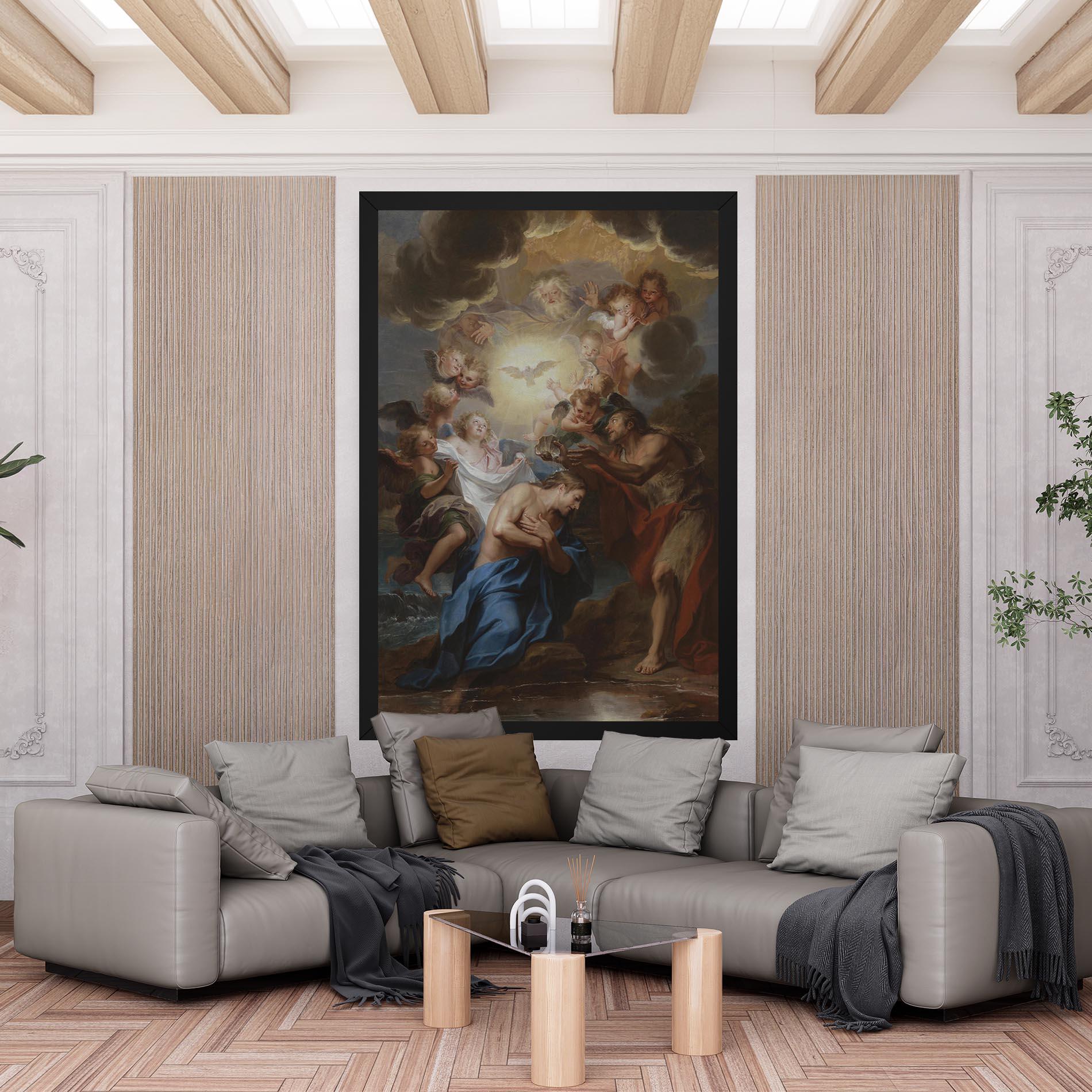 Vászonkép Bird Floating mockup 6