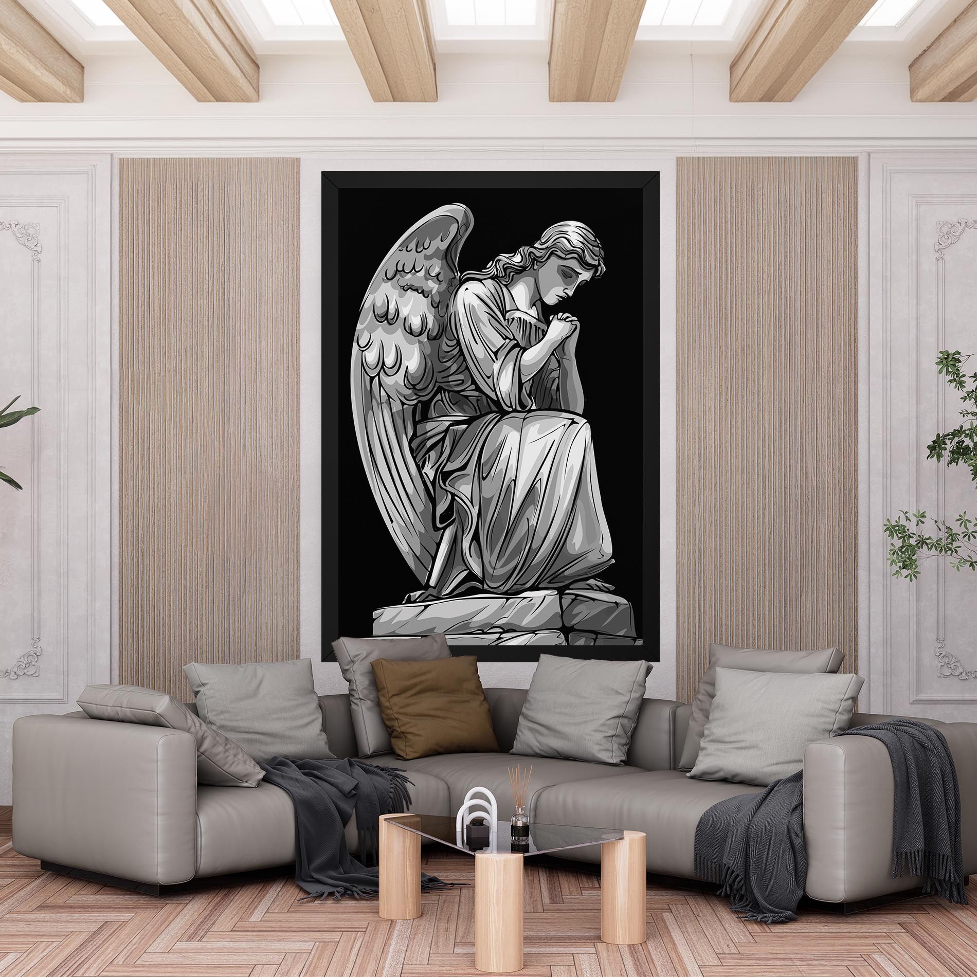 Pray Angel mockup 6
