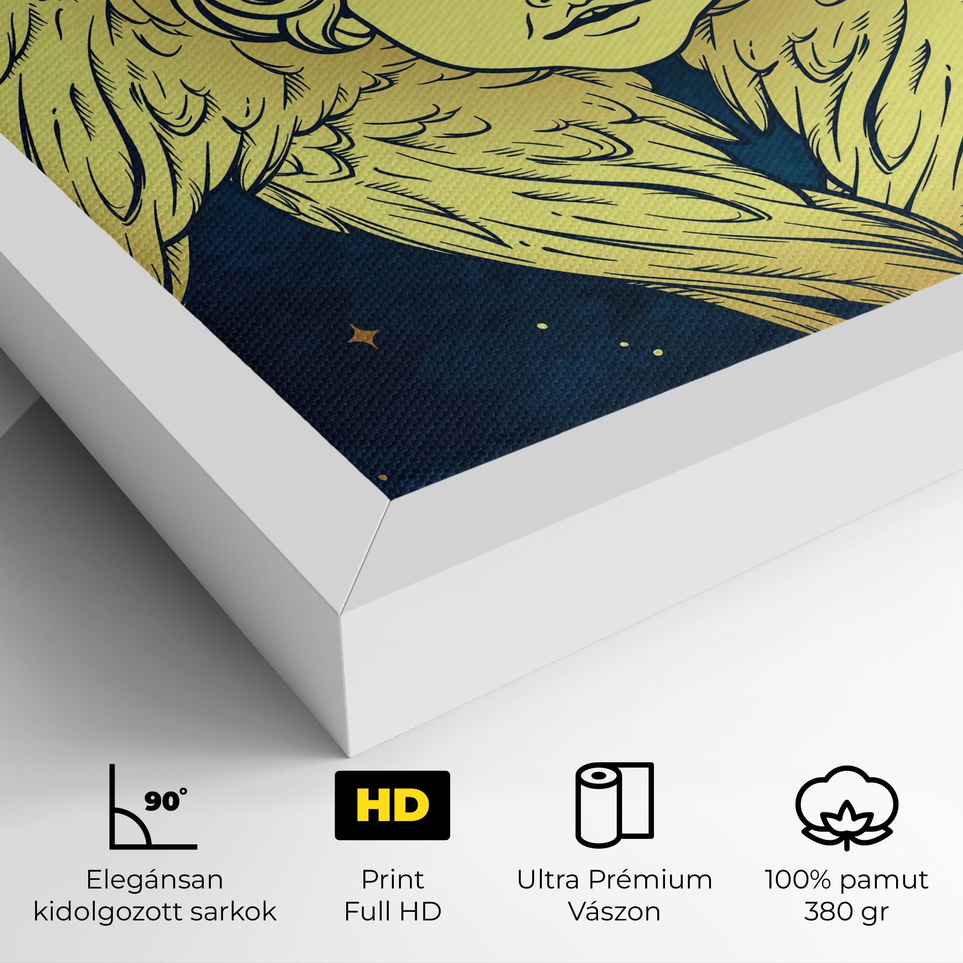 Gold Wings Angel mockup 4