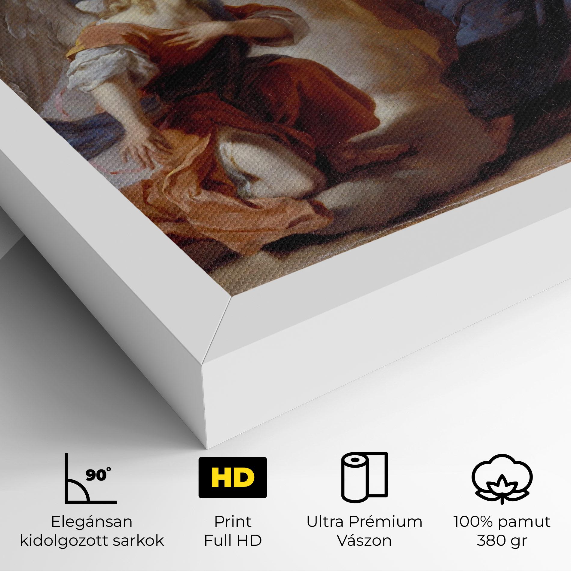 Vászonkép Painting Old Angel mockup 4